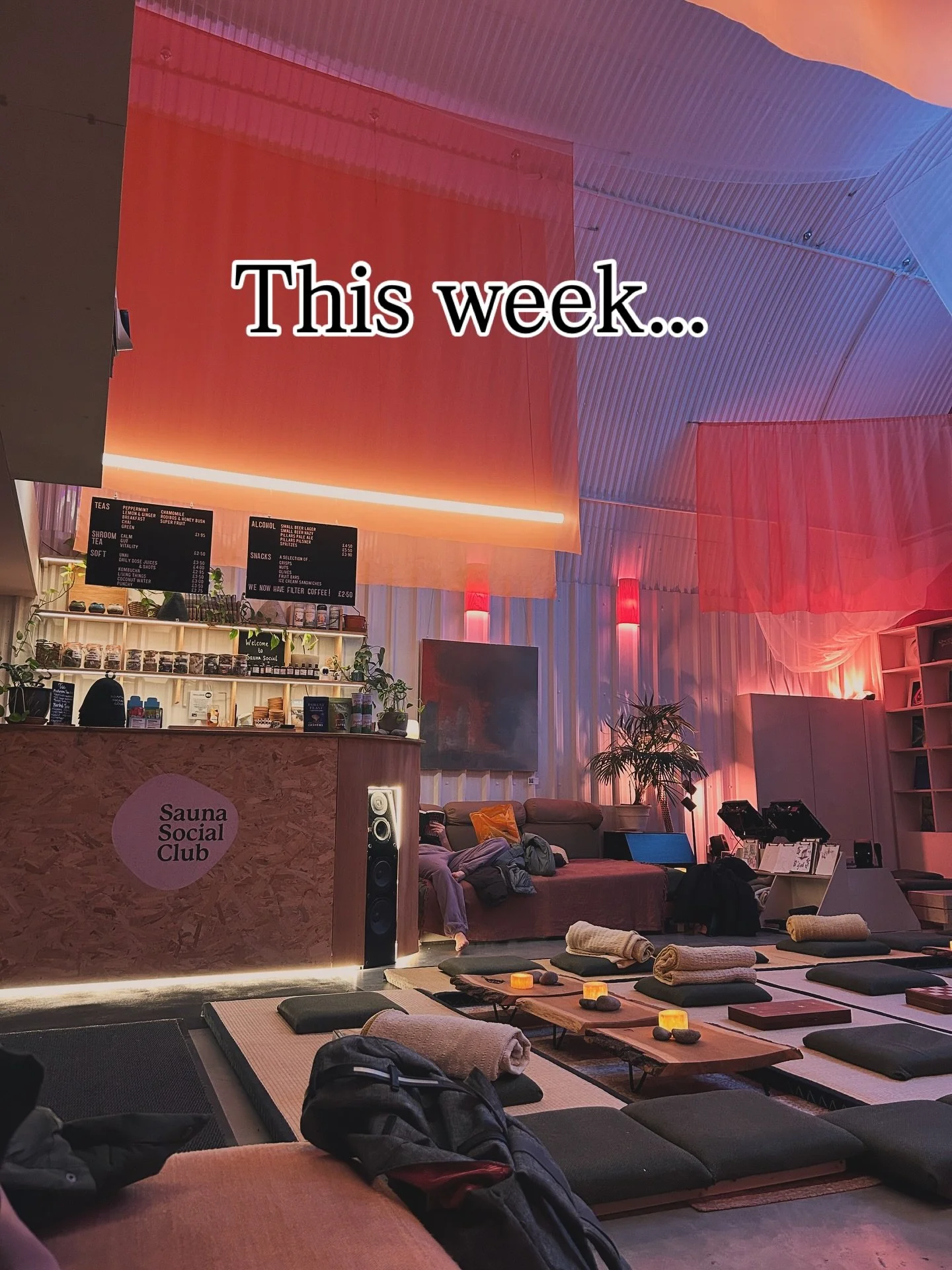 First week of Feb. How we doing?
Thought I might start doing a little weekly drop to put in a little ritual to help stop time slipping away soooo quickly. So, the last 7 days 👇🏼

1. Squeezing in a lunchtime Sauna and Ice bath. It&rsquo;s only the s