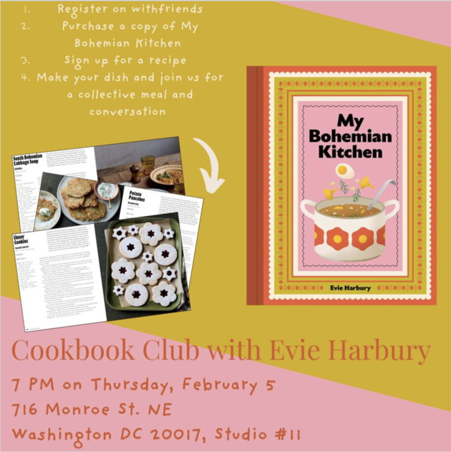 WASHINGTON D.C. -Cookbook Club