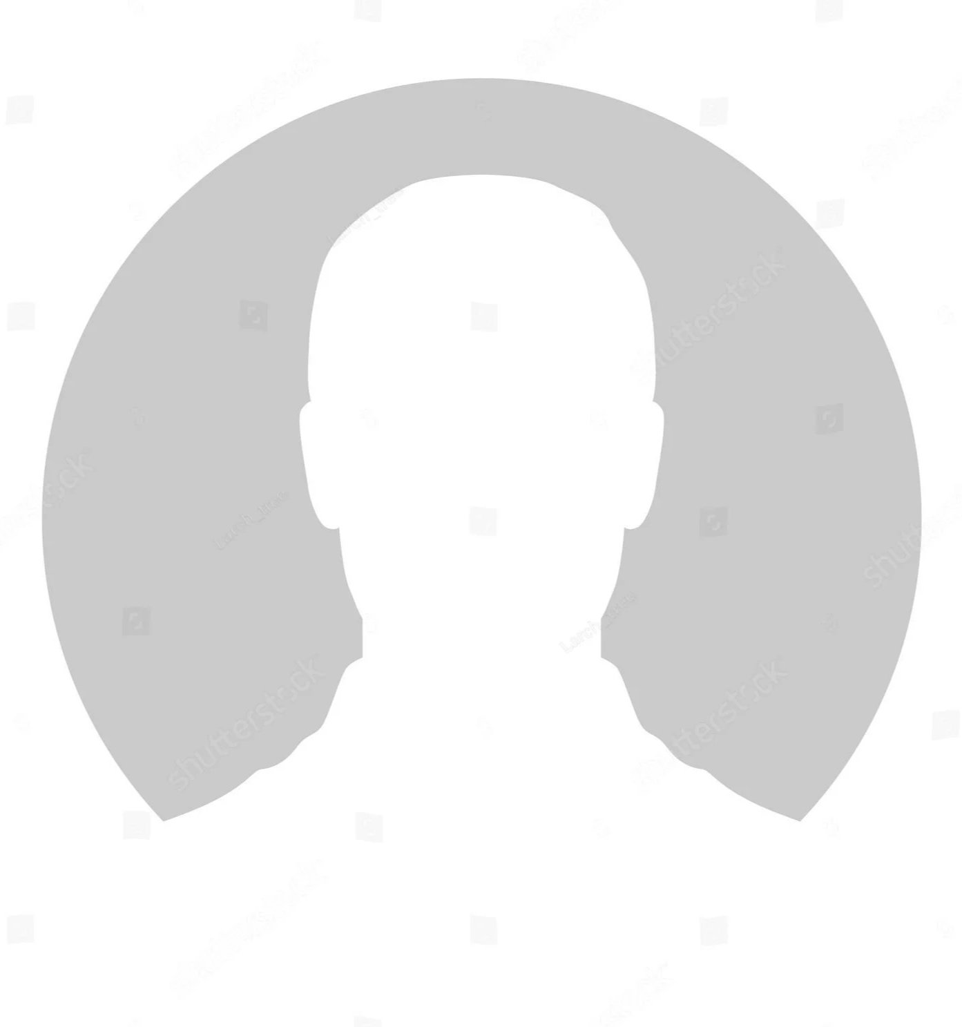 Deze afbeelding toont een grijs silhouet van een hoofd zonder gezicht, met een grote cirkel die het hoofd omringt.