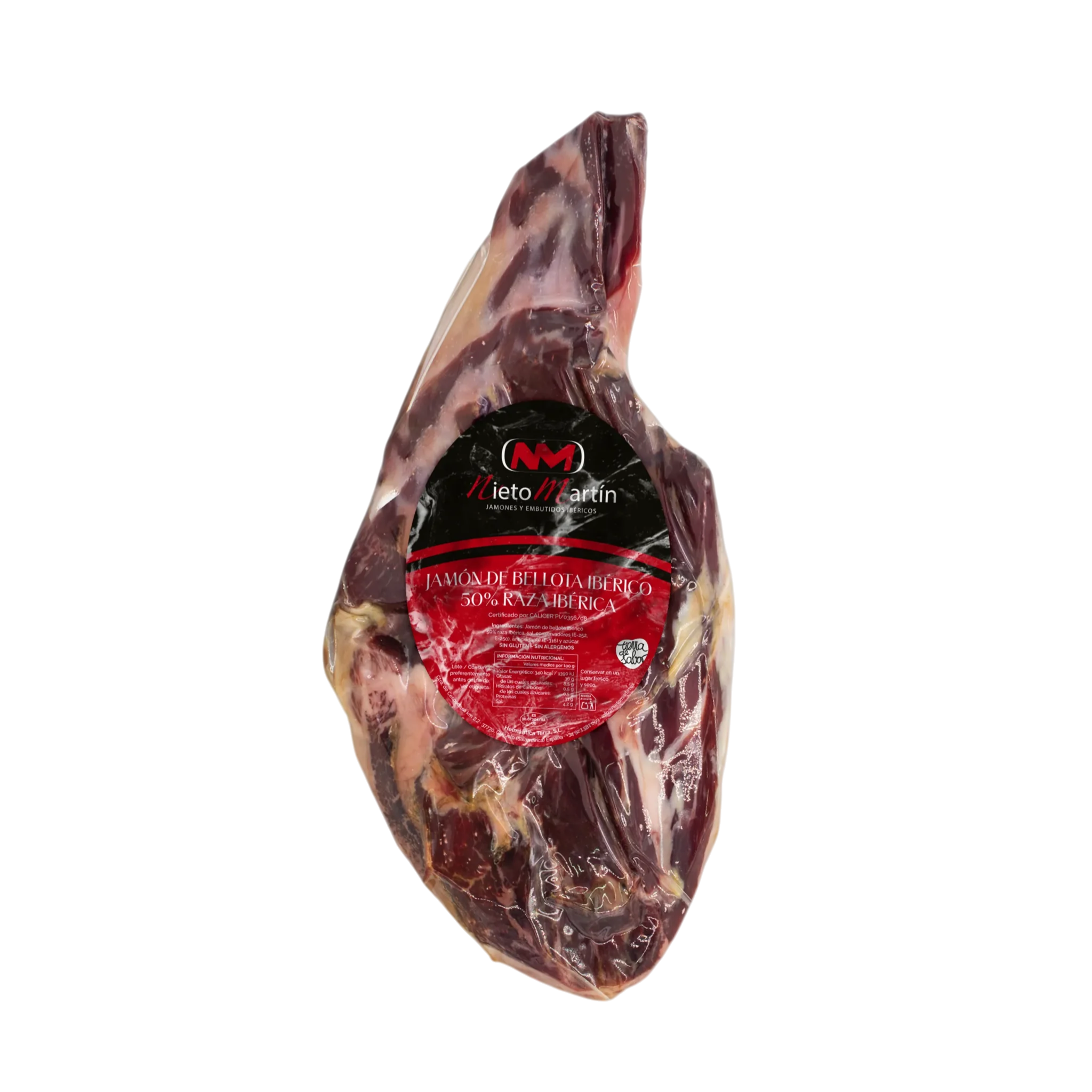 JAMON DE BELLOTA; 50  IBERICO; Boneless and Peeled  (9.20 € / 18.00 лв. per 100 g)
