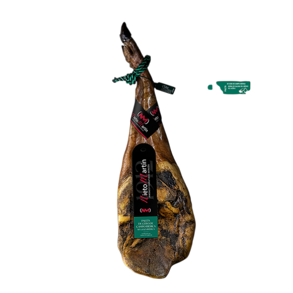 Paleta de Cebo de Campo ibérica; 50% ibérico; sin hueso y sin piel (6.65 € / 13.00 лв. por 100 g)