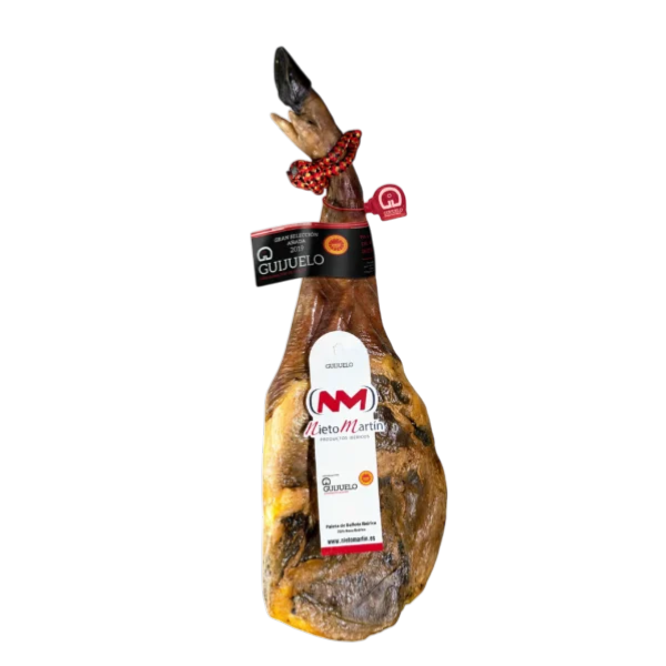 Paleta de bellota ibérica; 50% ibérico; sin hueso y sin piel  (7.46 € / 14.60 лв. por 100 g)