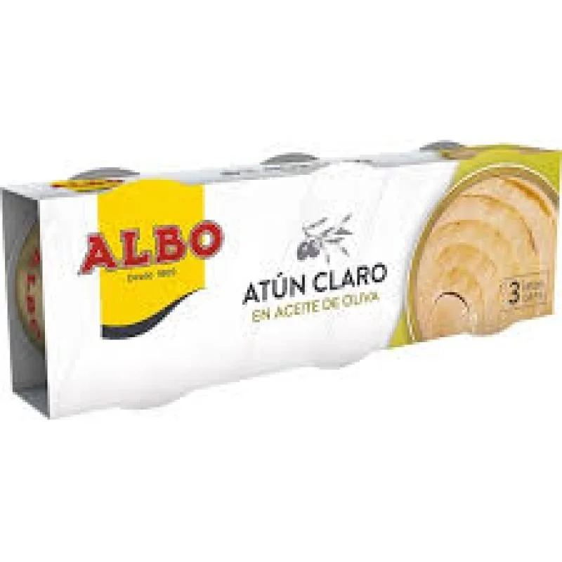 Atún blanco en aceite de oliva; 3 х 65 g (195 g)