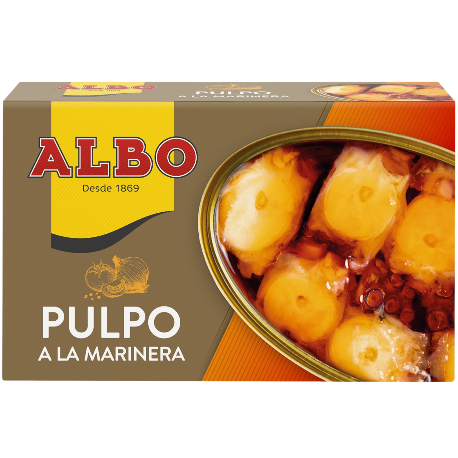 Pulpo en salsa marinera; 116 g (6.9 € / 13.49 лв.)