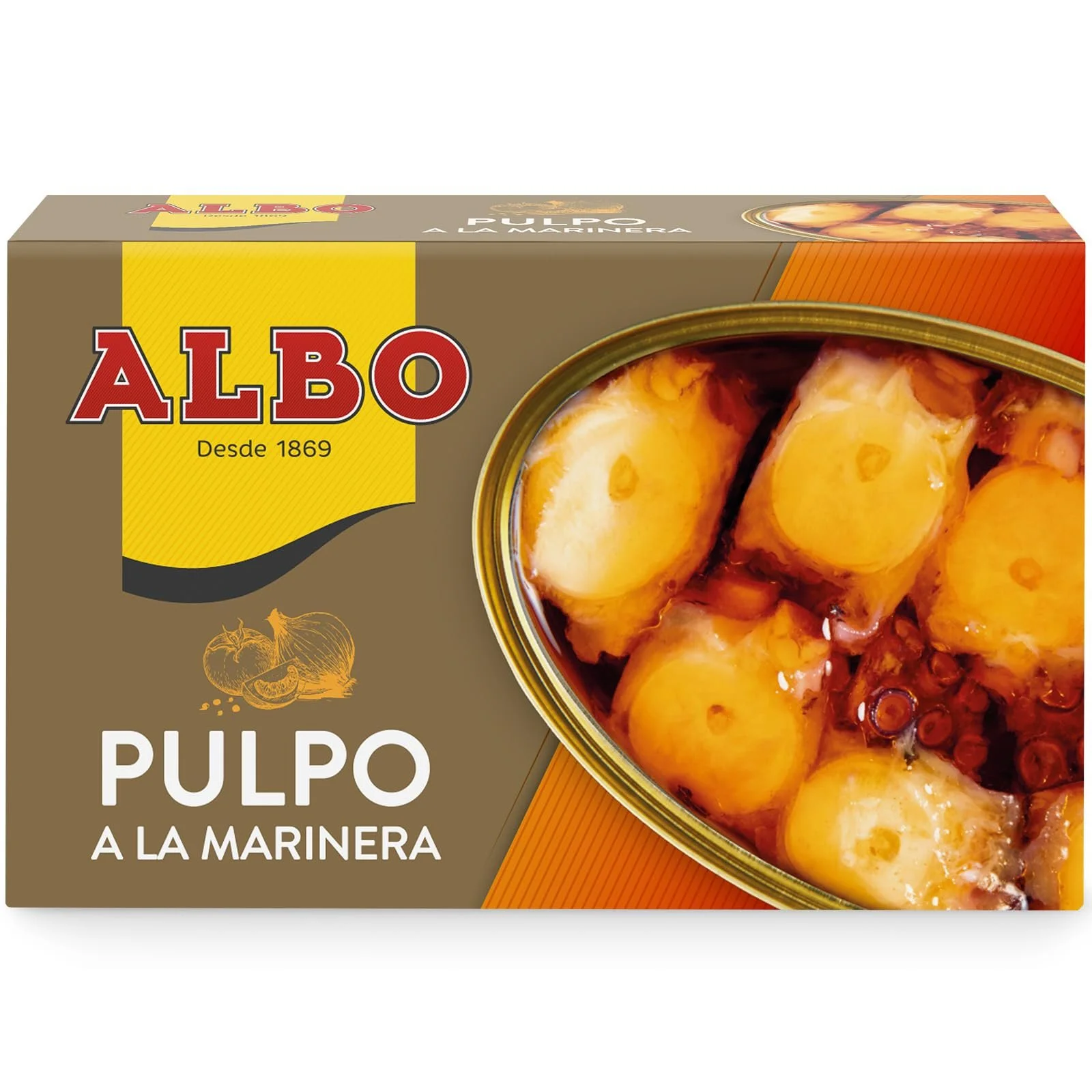 Pulpo en salsa marinera; 116 g