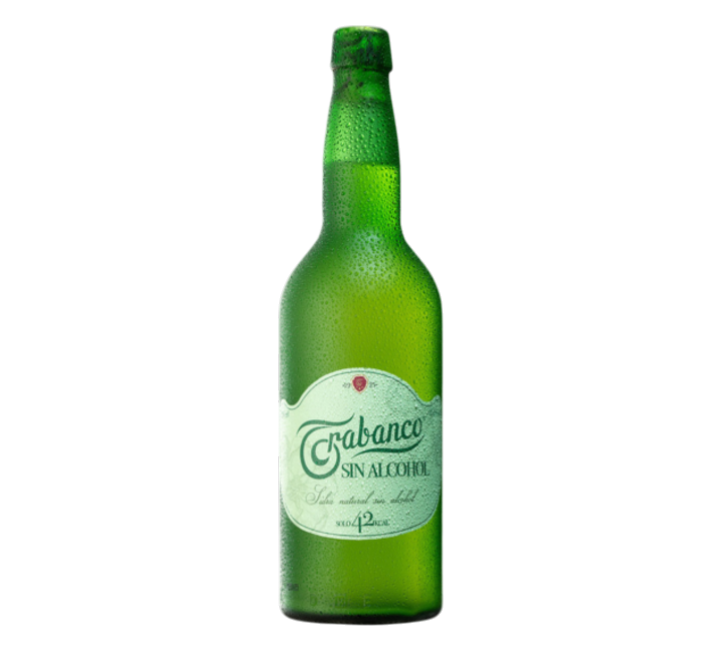 Alcohol-Free Natural Cider; Trabanco ; 0.7 L; 0.5% (7.99 € / 15.63 лв.)
