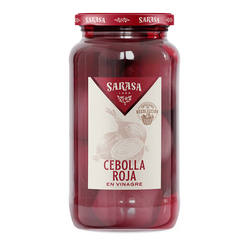 Cebolla roja en vinagre 500/940 g
