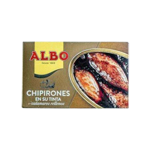 Stuffed Squids in Their Own Ink; 112 g (7.66 € / 14.98 лв.)