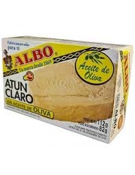 Atún claro en salsa picante; 112 g