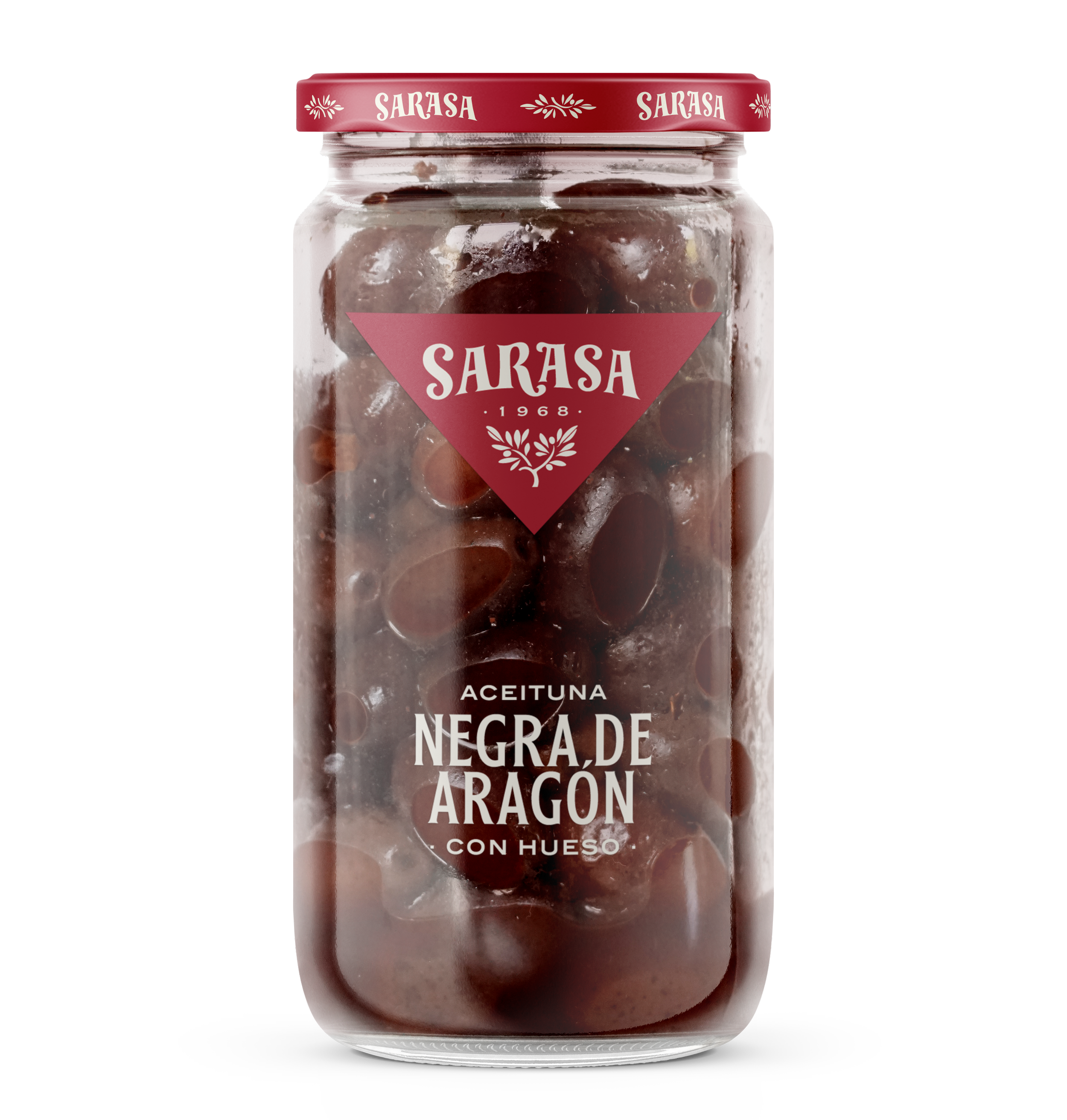 Aceitunas negras de Aragón 215/210 g