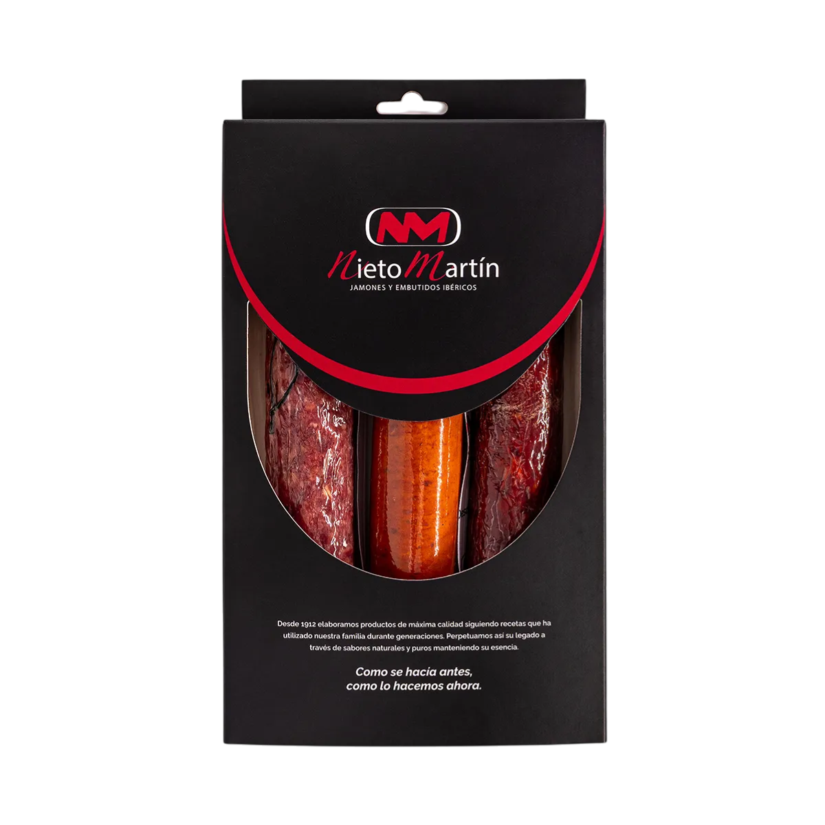 Estuche ibérico: 3 uds. × 225 g (sobrasada, chorizo y salchichón) (12,99 € / 25,41 лв.)