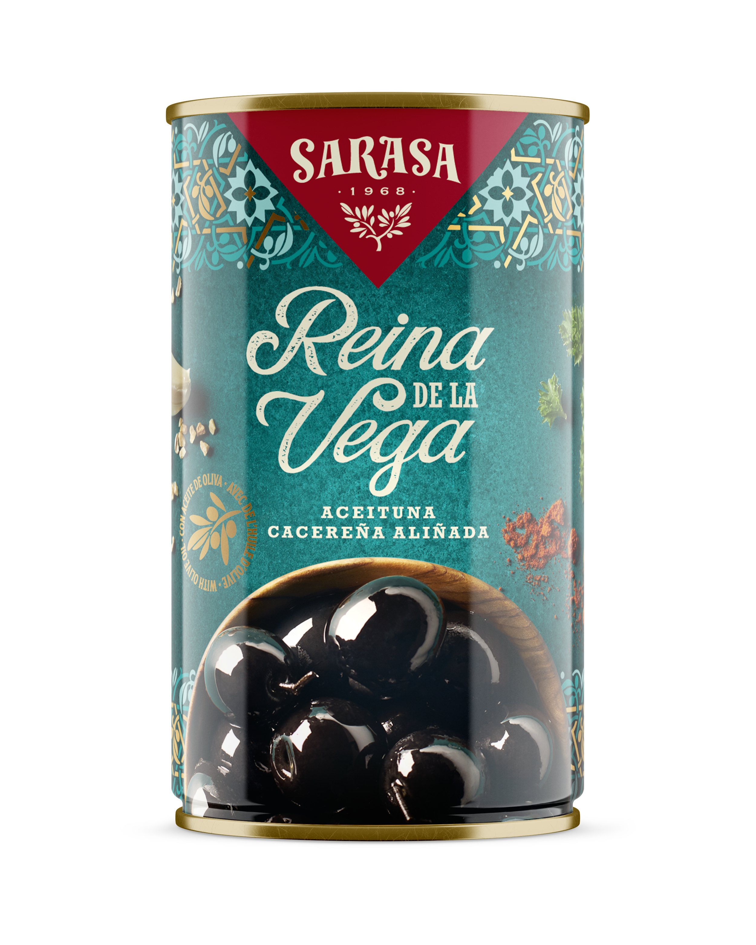 Olives "Queen La Vega" 185/350 g