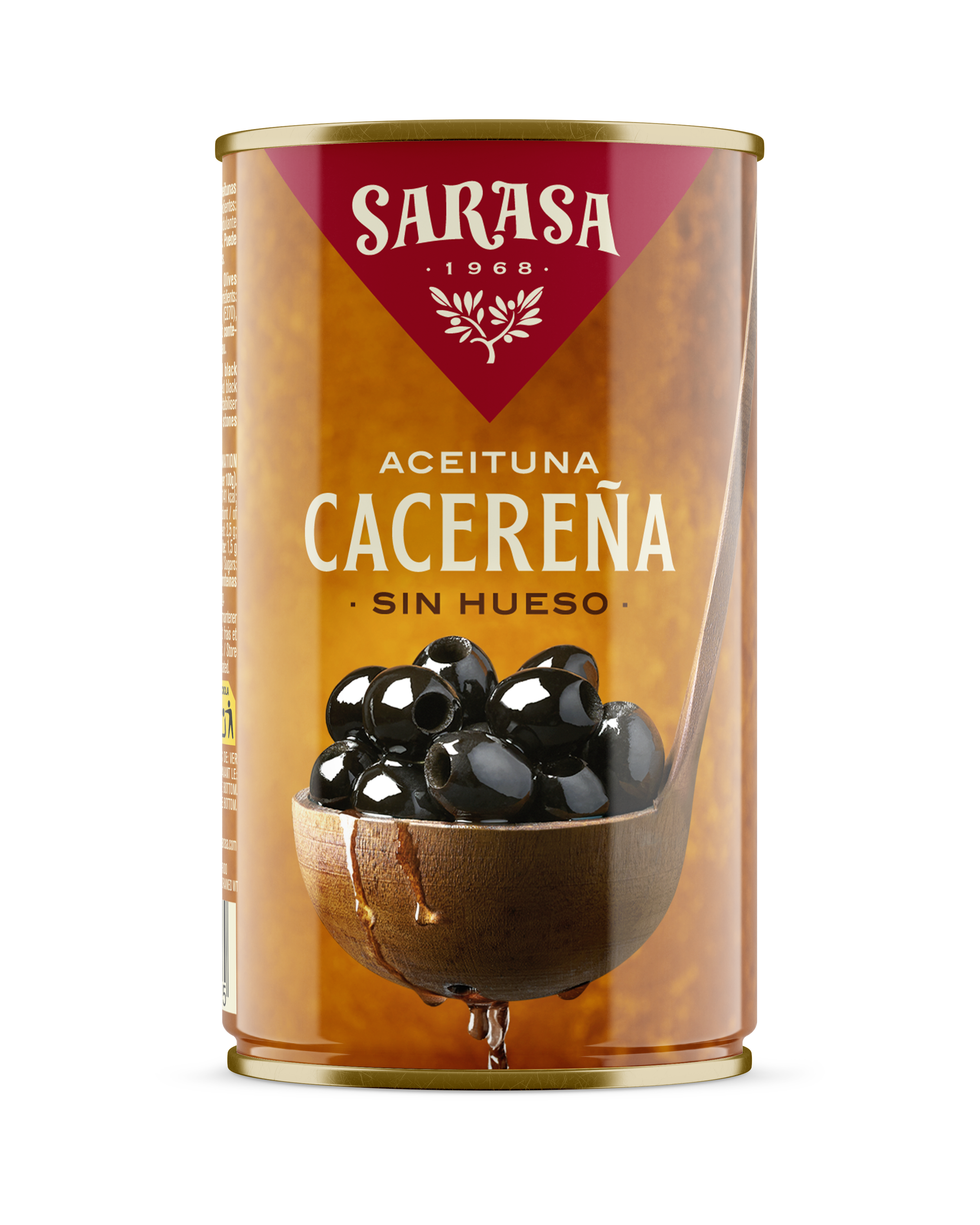 Aceitunas negras sin hueso de Cáceres 150/320 g