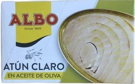 Atún blanco en aceite de oliva; 112 g