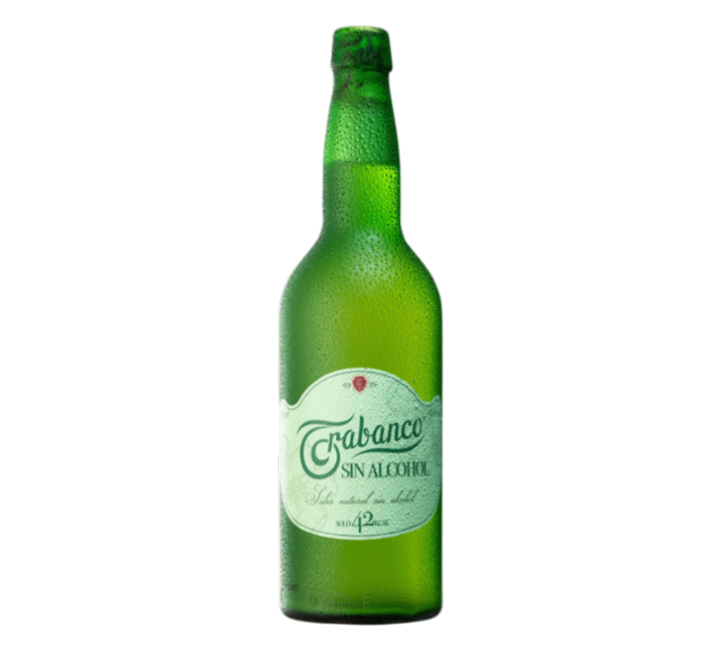 SIDRA NATURAL TRABANCO SIN ALC0HOL; 0.7 L; 0.5% (7.99 € / 15.63 лв.)