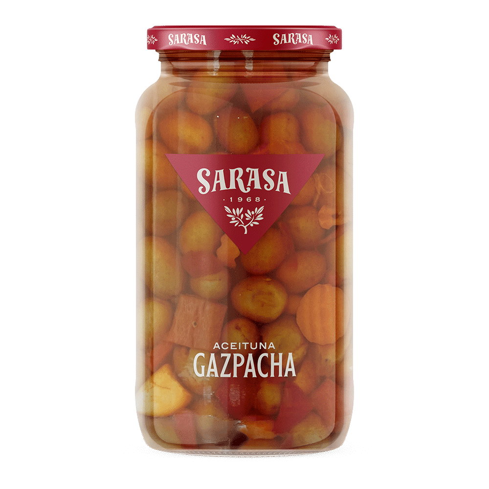 Green olives "Gazpacha" 520/920 g