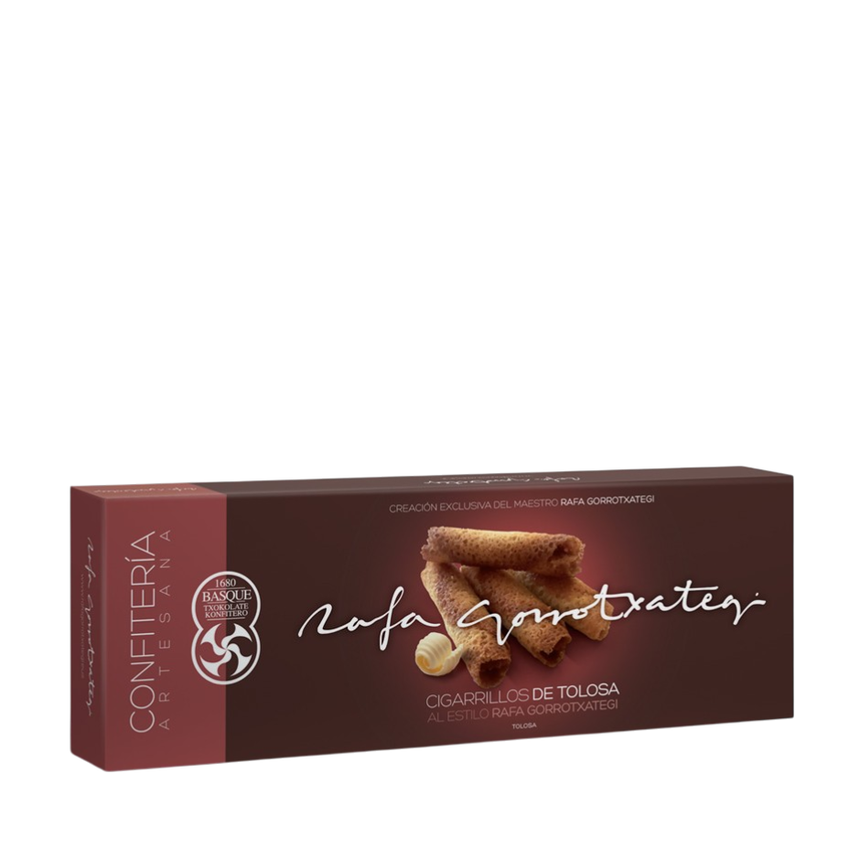 Шоколадови цигари от Толоса; без глутен 75 гр (7.66 € / 14.98 лв.)