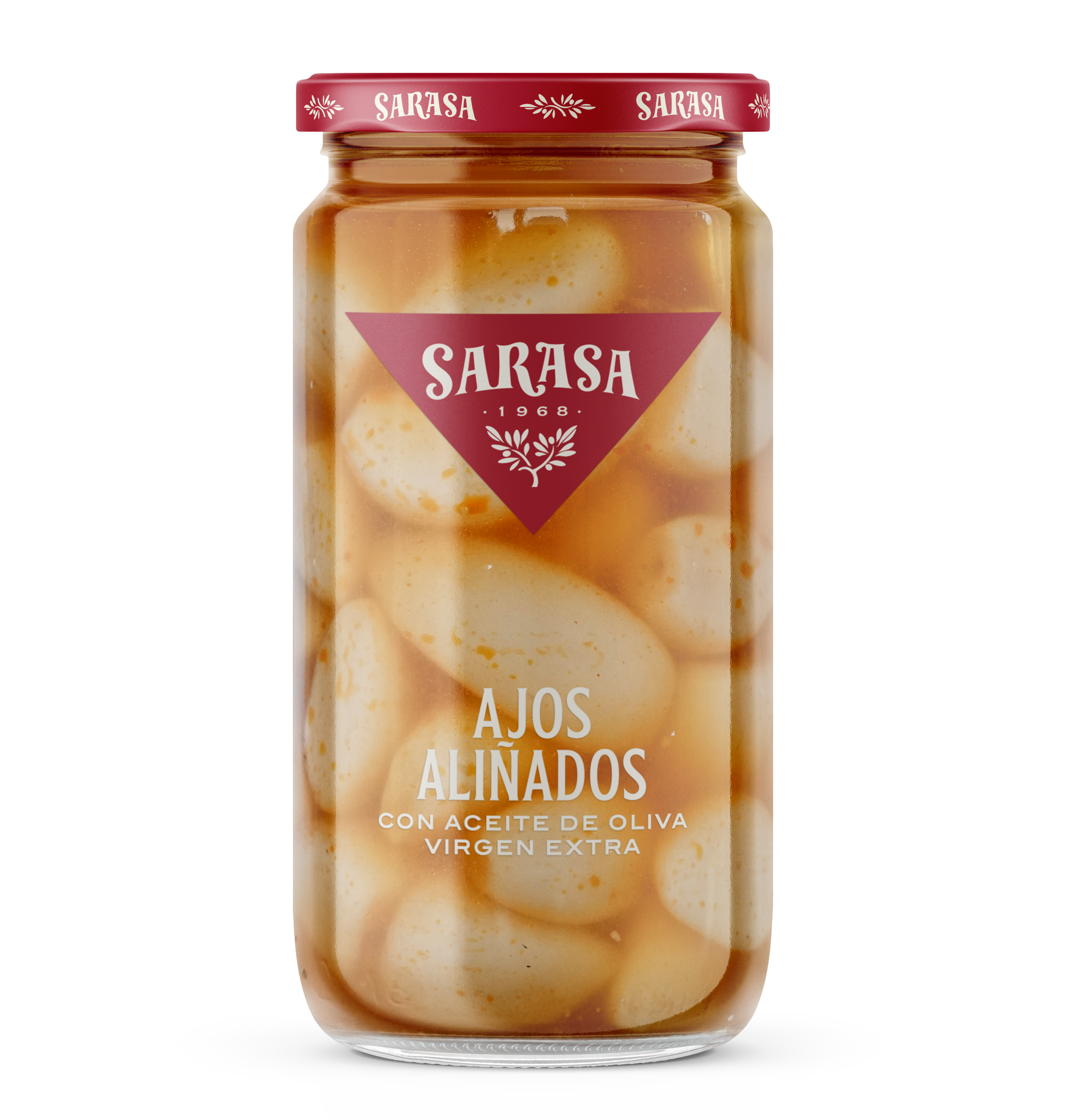 Garlic marinated in extra virgin olive oil 230/390 g