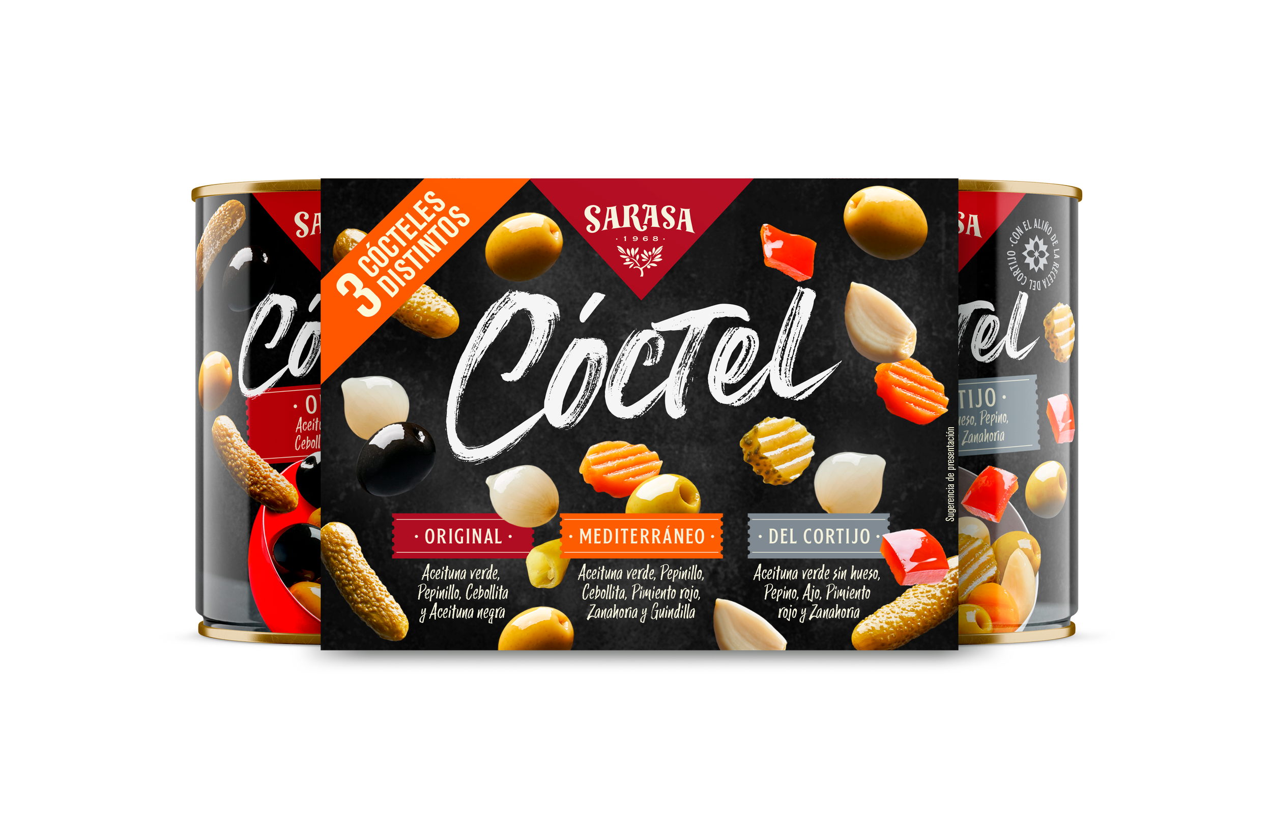 Cocktail mix 3 х 160/300 g