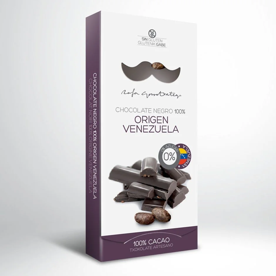 Dark chocolate 100% origin Venezuela (10.22 € / 19.99 лв.)
