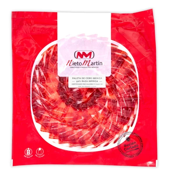 PALETA CEBO IBÉRICA 50% RAZA IB. PLATO 80GR (9,99 € / 19.54 лв.)