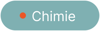 Panneau de signalisation indiquant la section 'Chimie'.