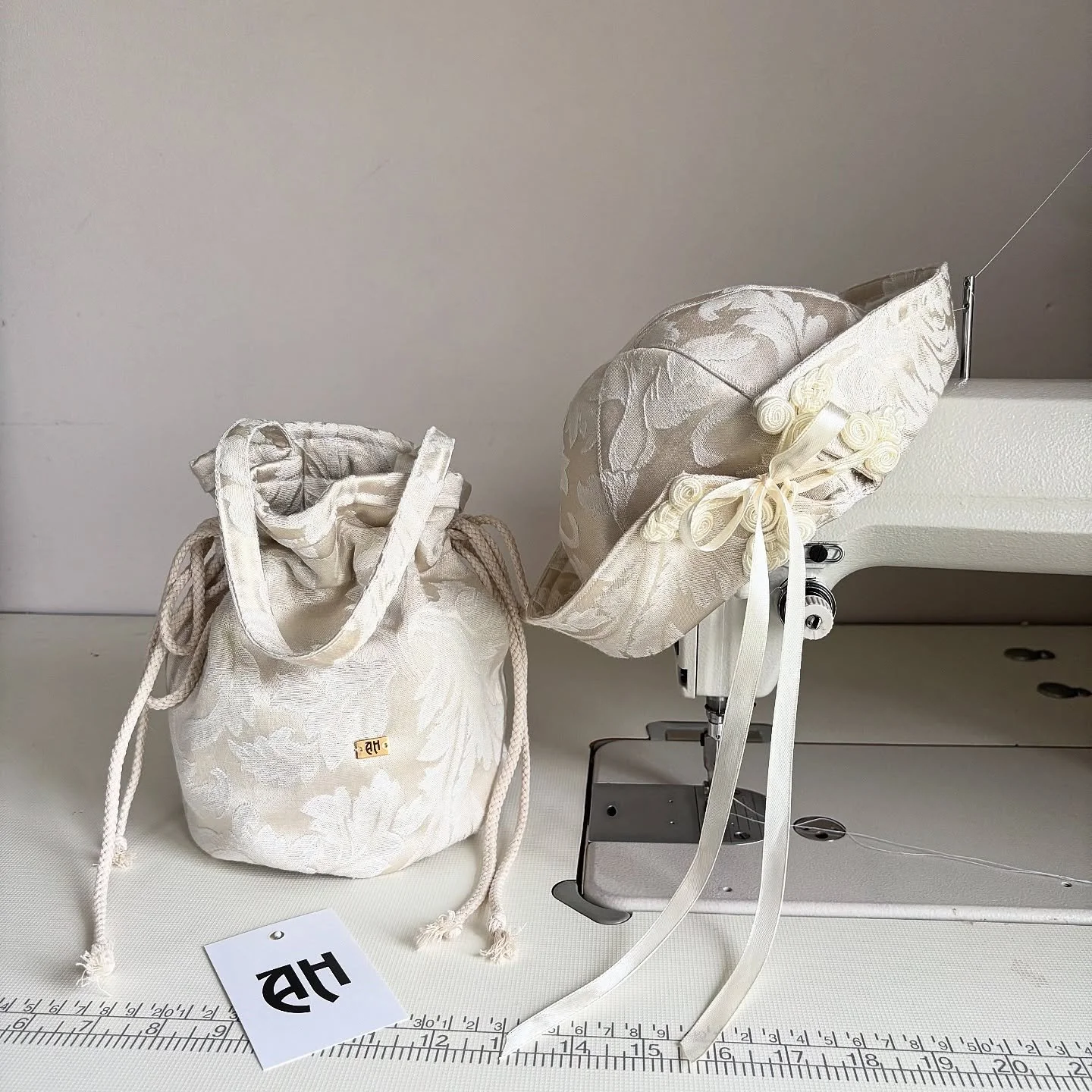 AH Bucket Bag + AH Sailor Hat = The Perfect Pair 🤍

Crafted from reclaimed vintage fabrics.

#irishdesign #sustainableclothing #irishdesigner #smallbusiness