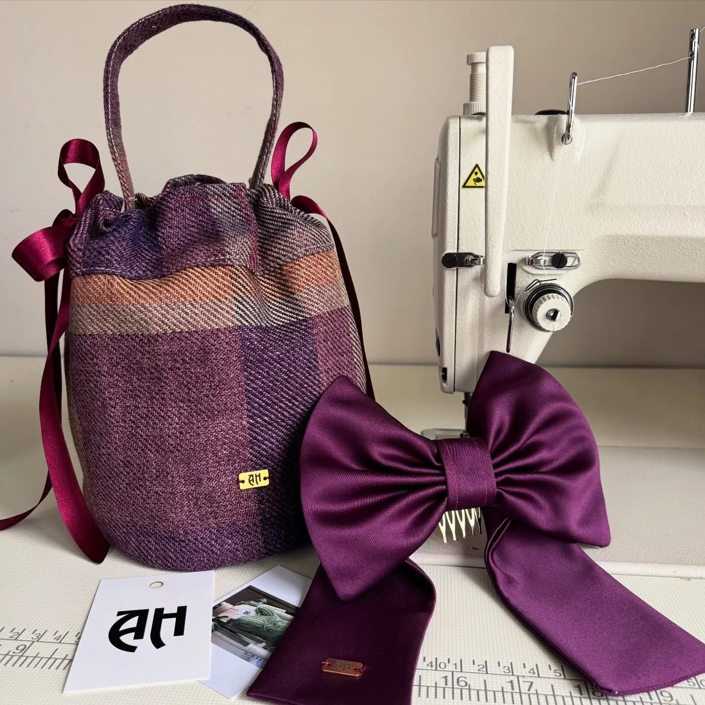 The perfect combination 💜

Handmade in 🇮🇪.

#irishdesign #sustainability #vintageclothing #sustainablymade