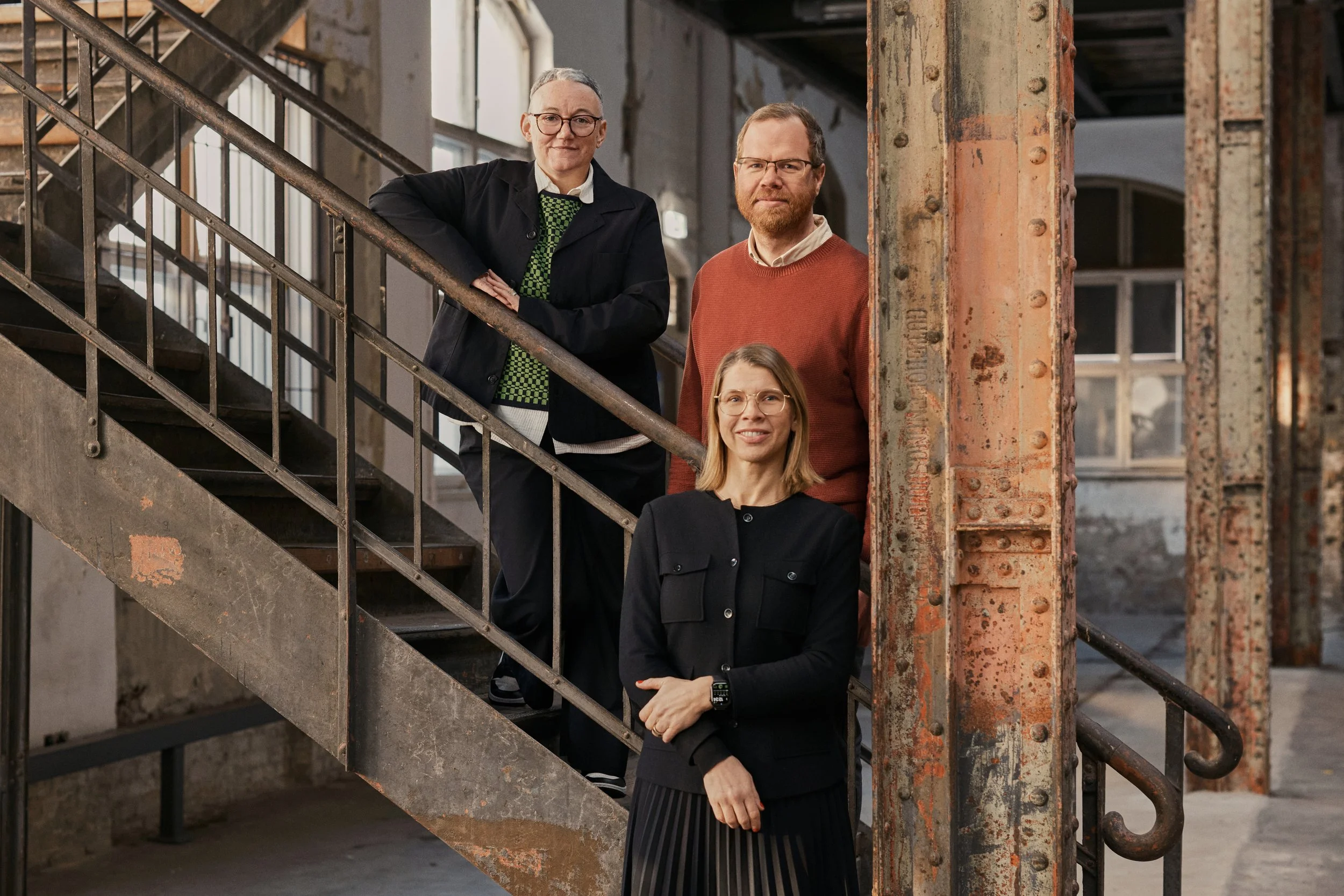 Das Bits & Bolzen Podcast Team: Judith Jules Muster, Andreas Hermwille und Anja Hendel