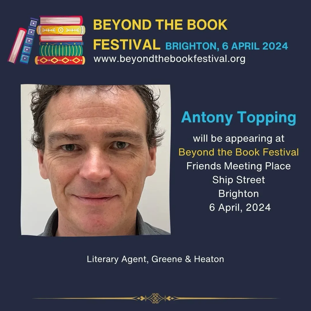Antony Topping to appear at Beyond the Book Festival