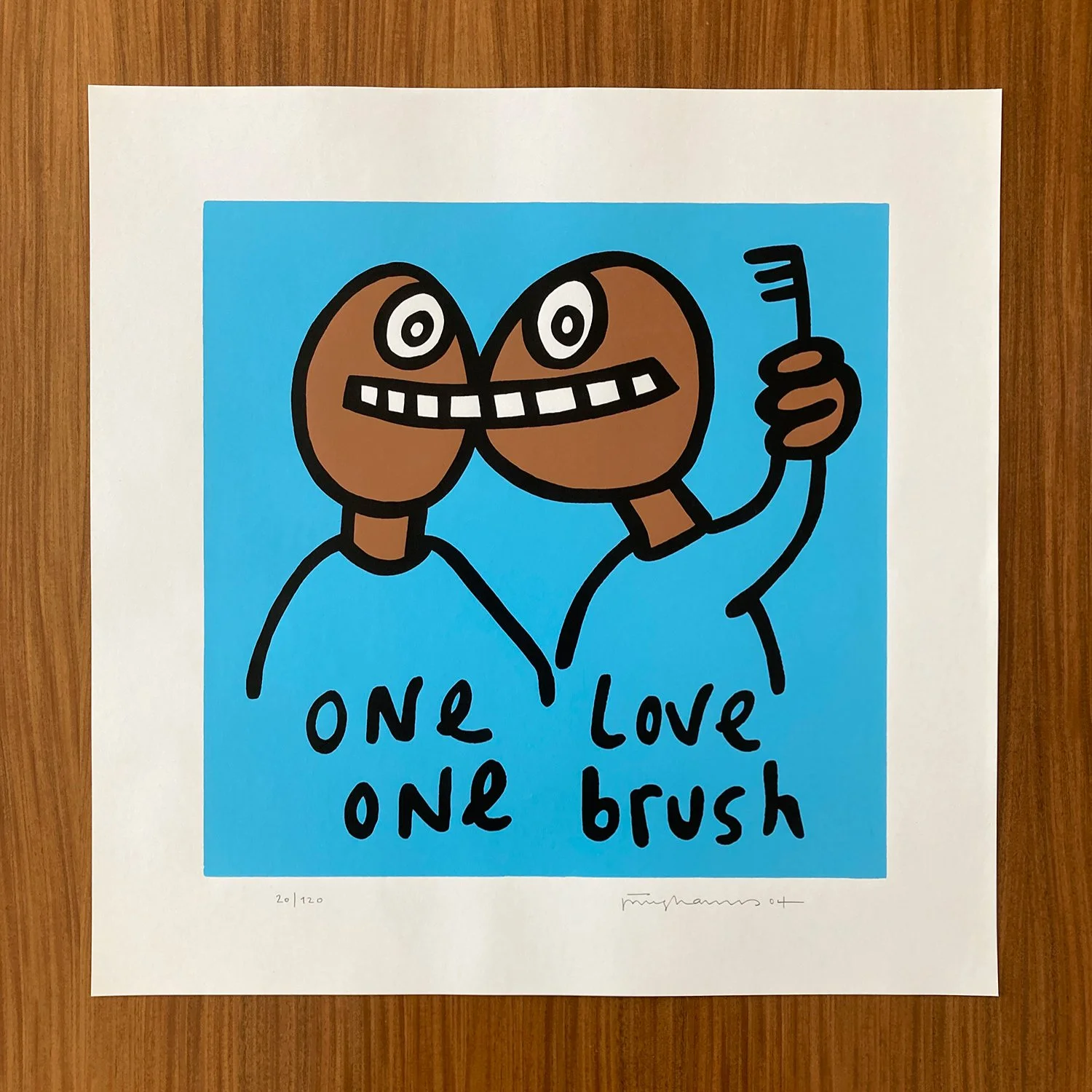 ONE LOVE - ONE BRUSH (Blue Edition)