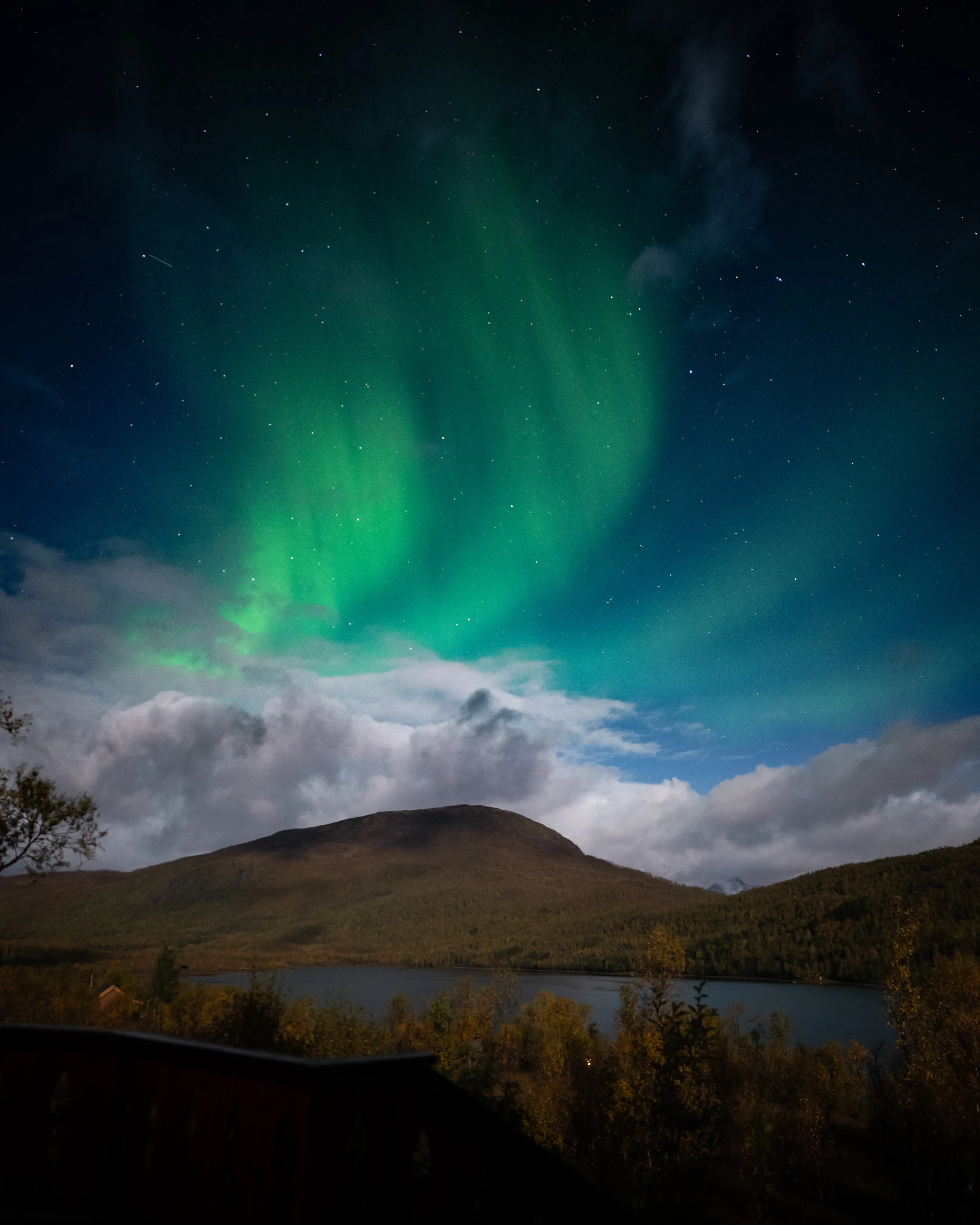 Polarlicht auf Senja
