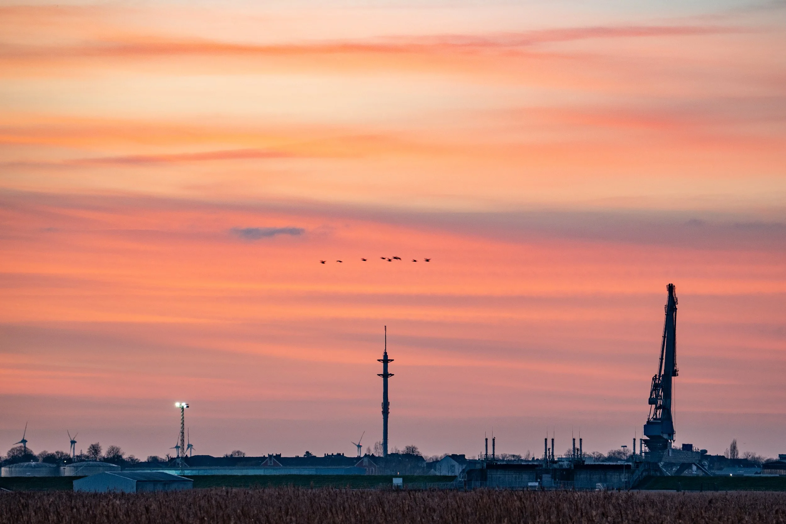 Skyline von Nordenham