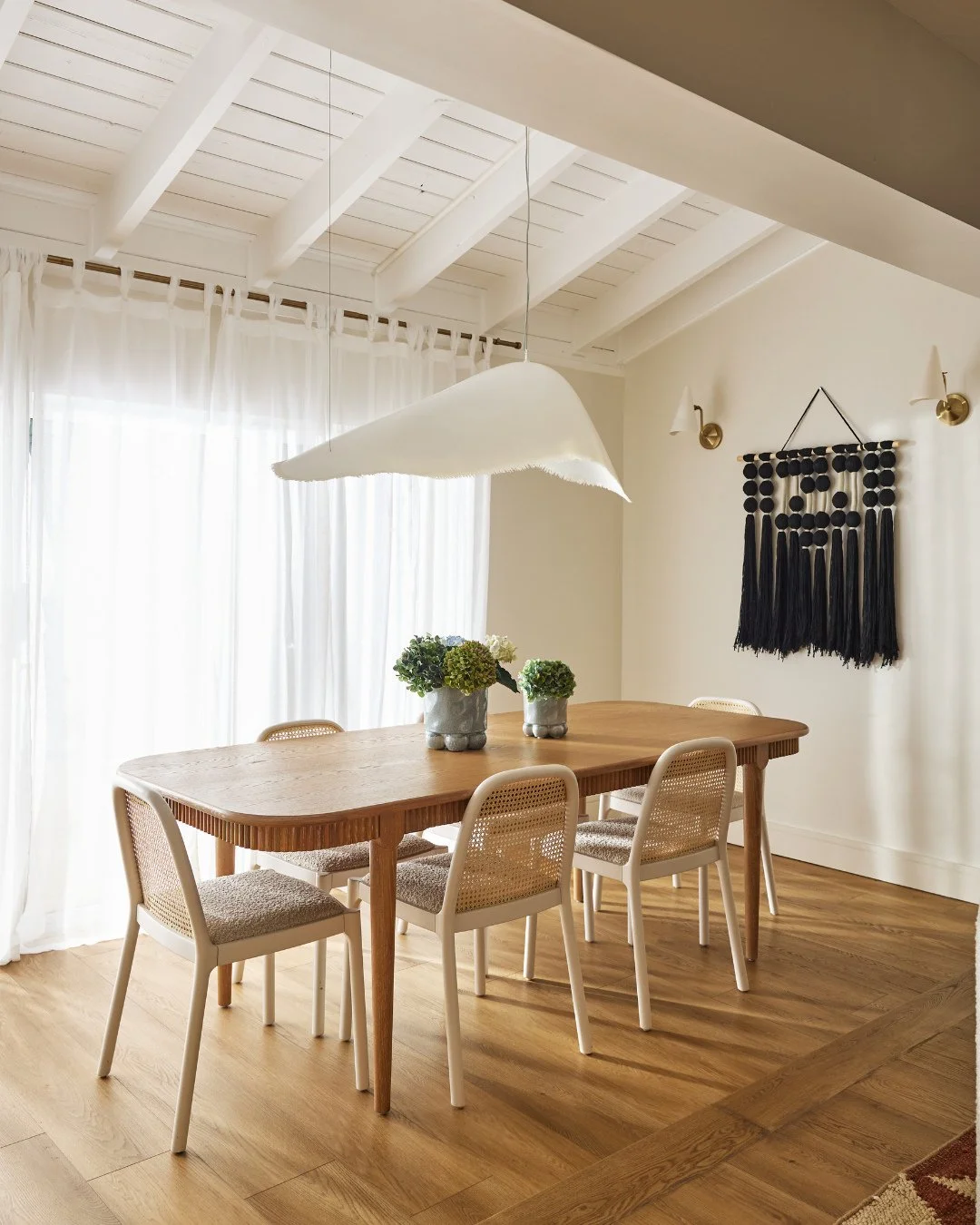 We have a formula.⁠
Our lighting is always modern. Our case goods have soft shapes &mdash; often with a vintage touch. And we always add something handmade.⁠
We never take it too seriously &mdash; we let it flow. That&rsquo;s what gives a space its e