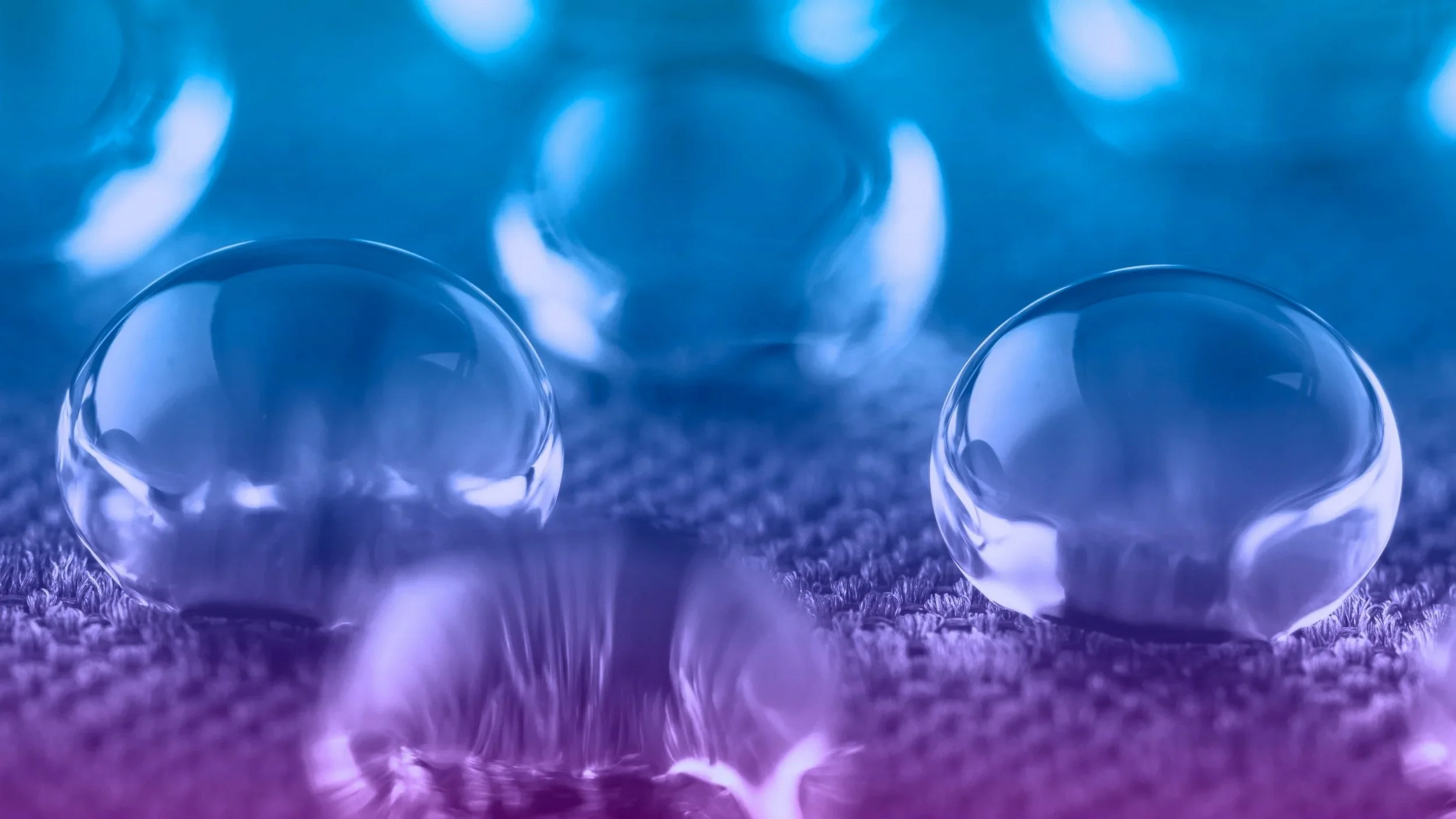 Water and dust repellent surfaces