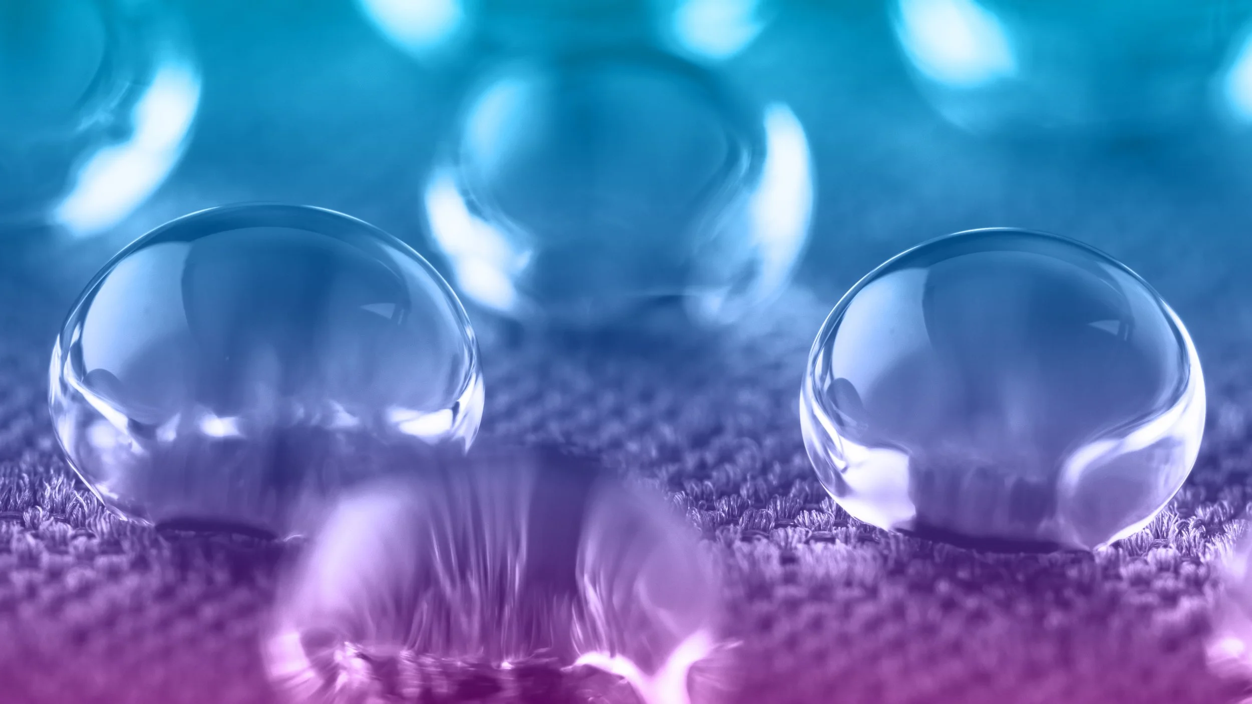 Water and dust repellent surfaces