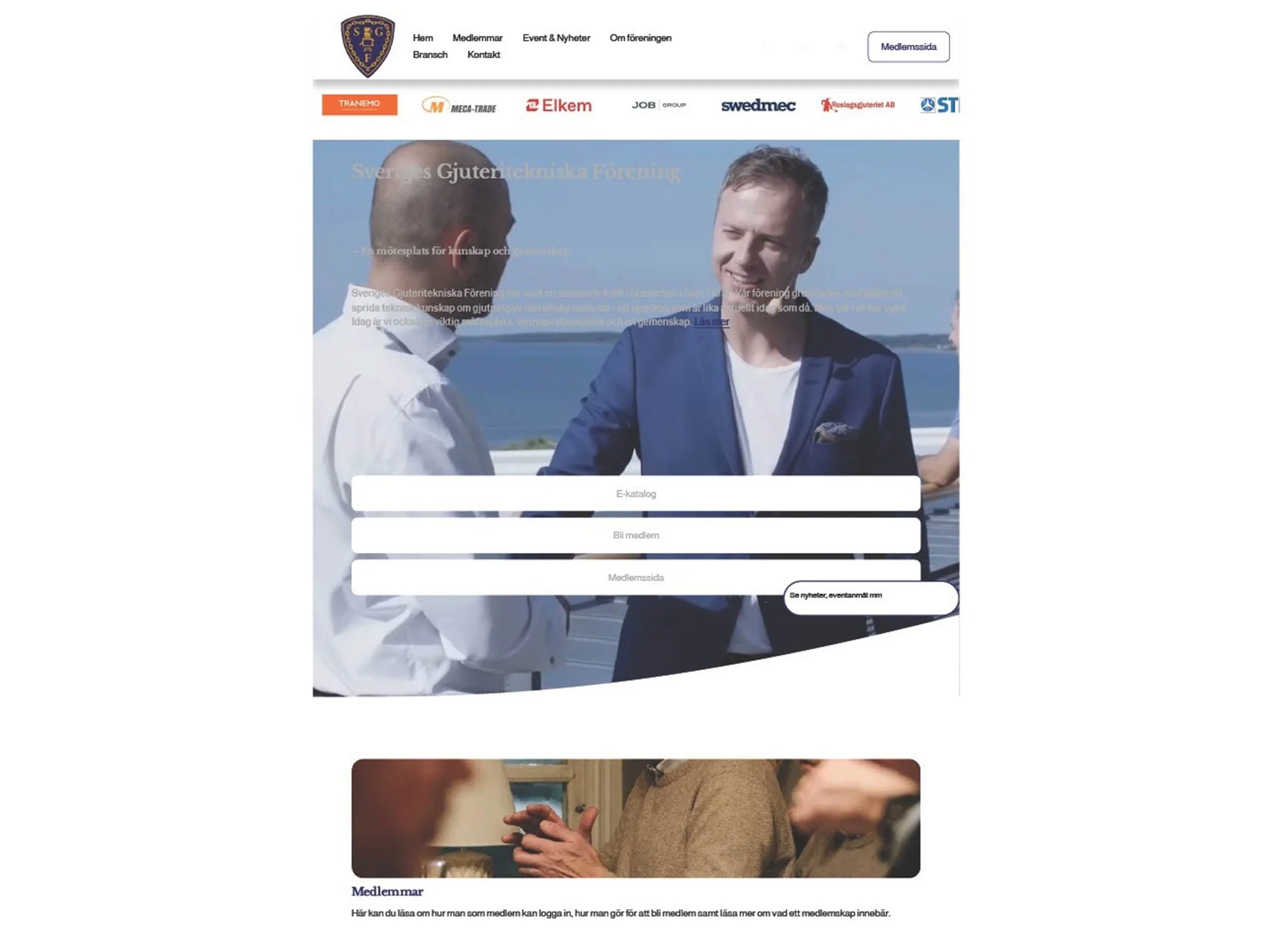 LANSERING NY HEMSIDA