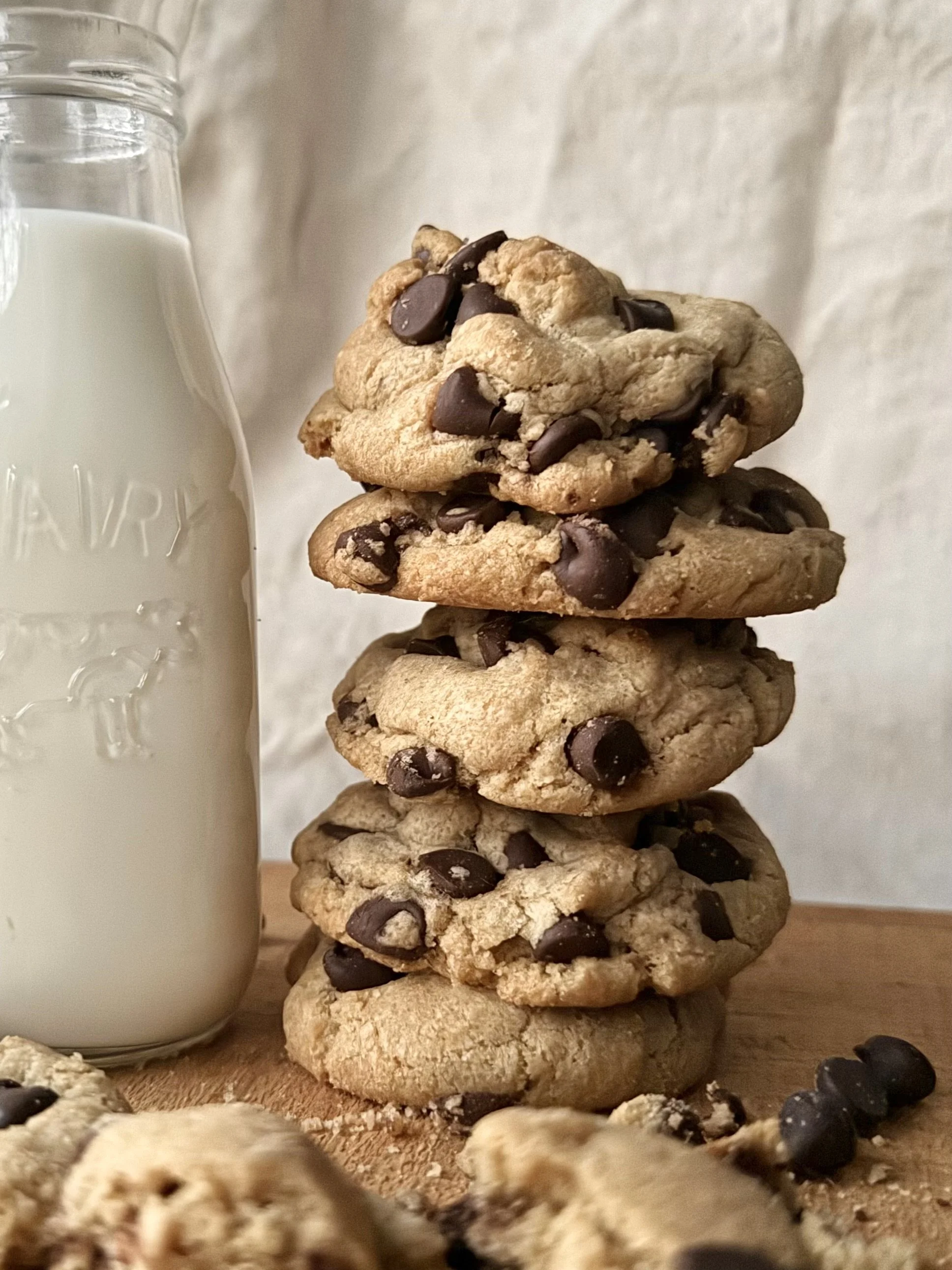 Soft-Baked Chocolate Chip Cookies
