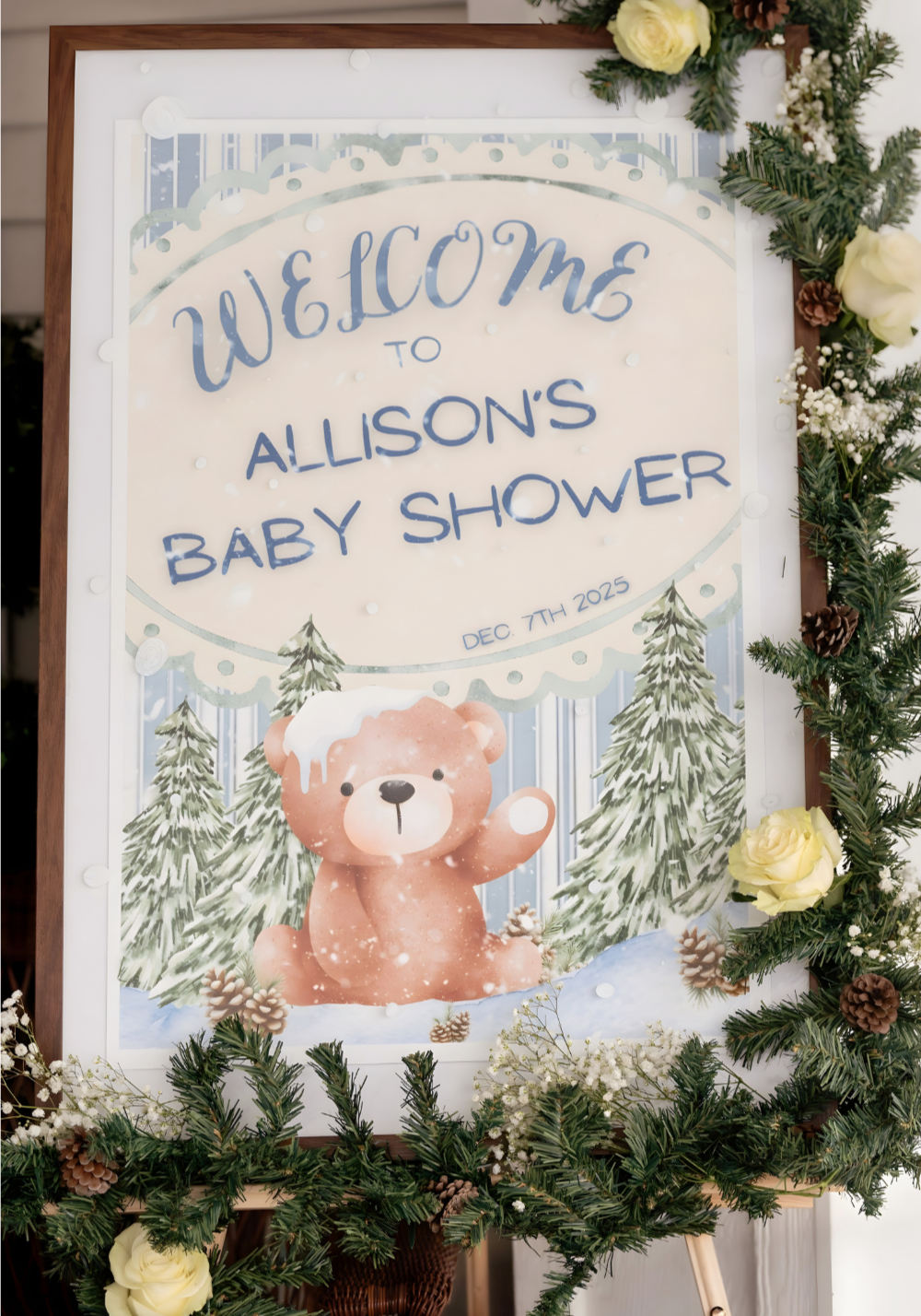 A Beary Sweet Winter Baby Shower