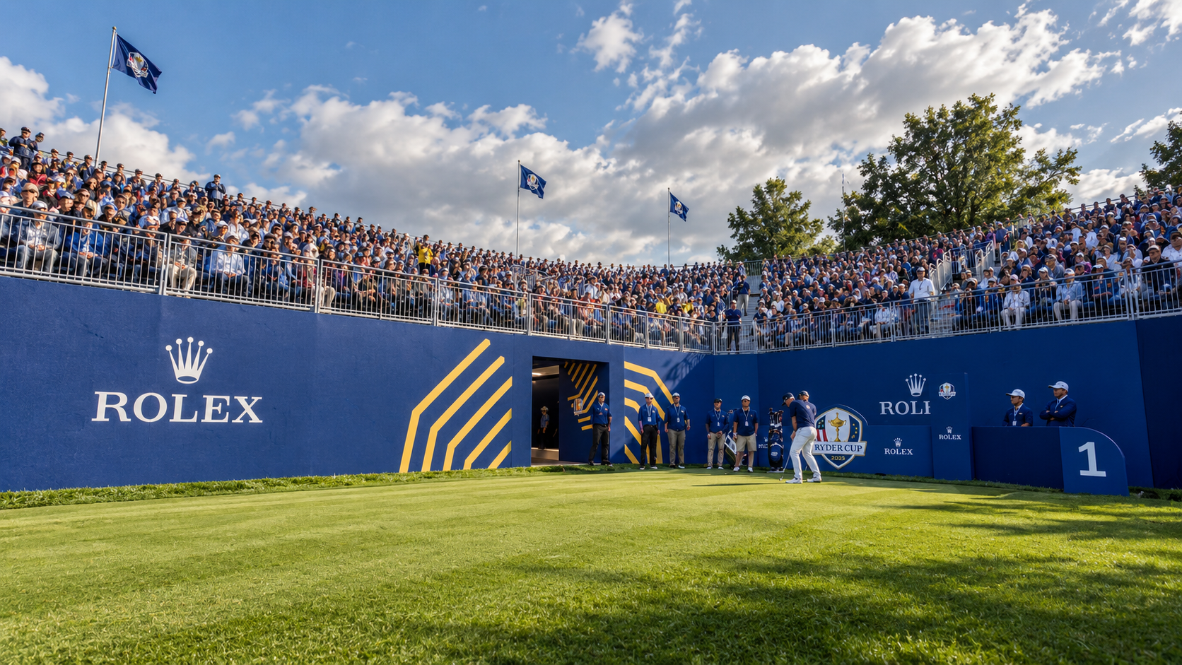 Ryder Cup Visualisation Parachute Studios