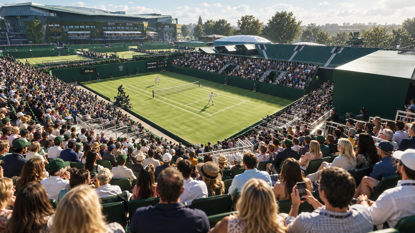 Wimbledon Visualisation Parachute Studios