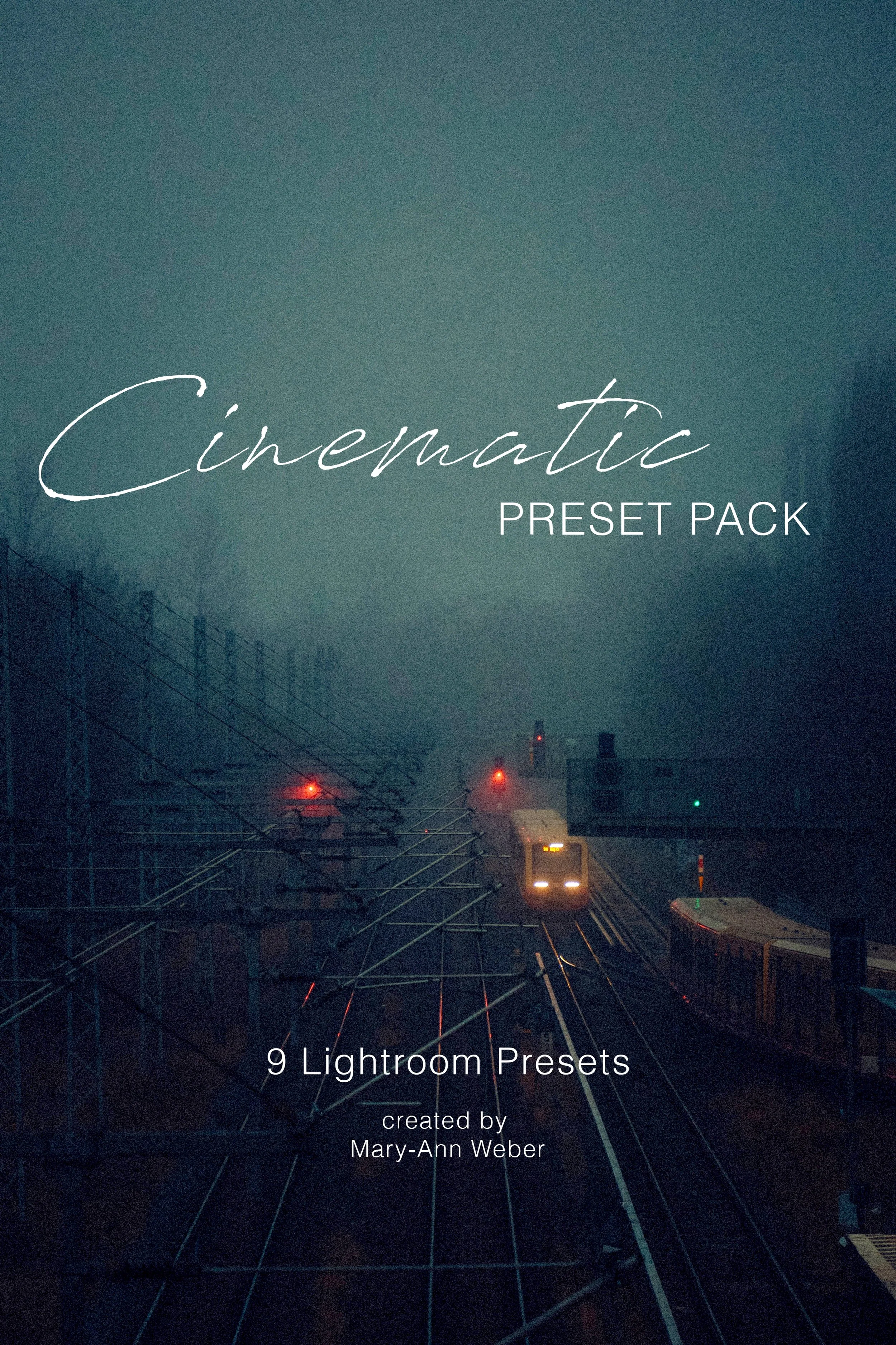 Lightroom Preset Pack - Cinematic