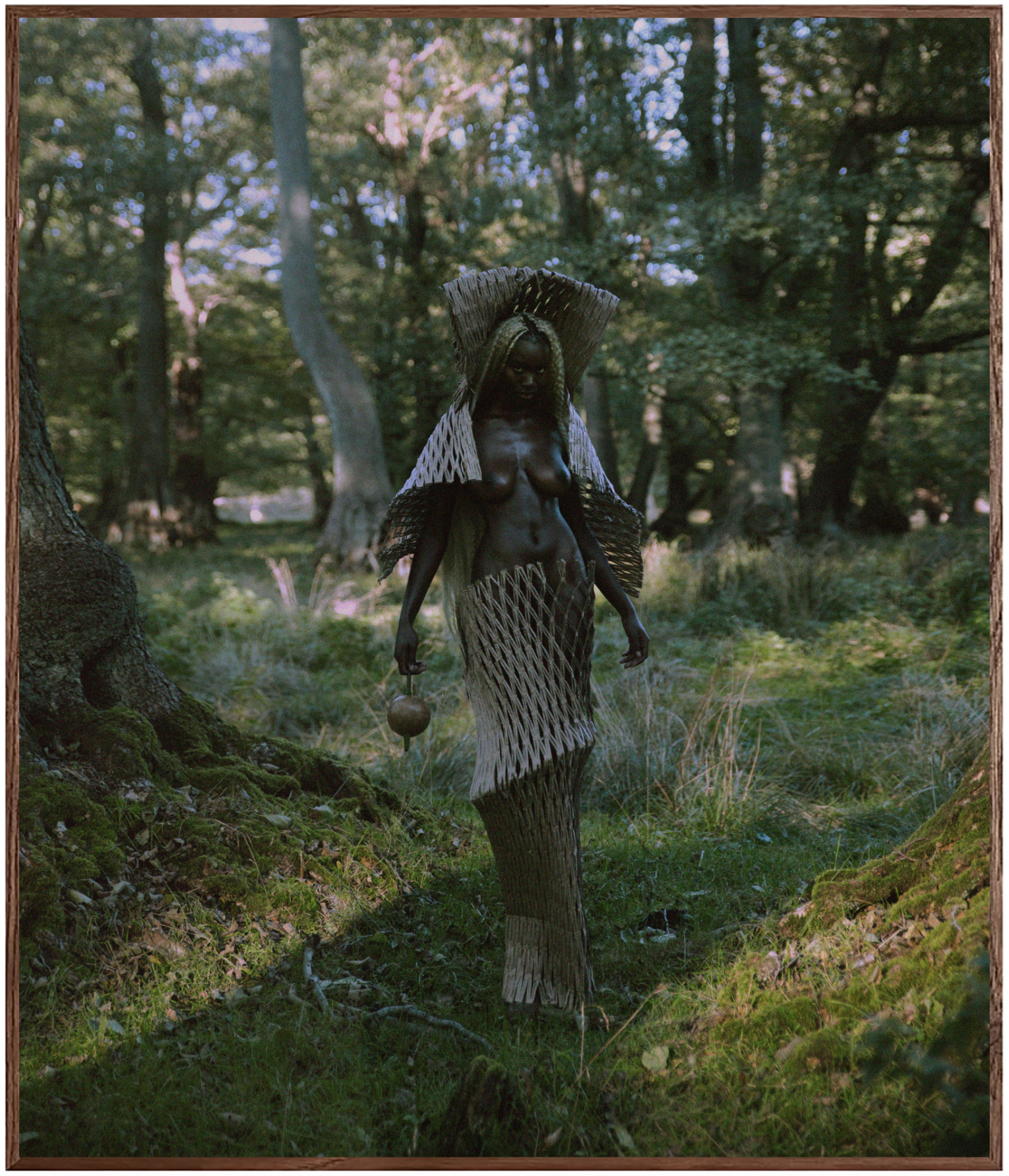 Tonia from collection "ancestors of the future" by Oliver Katibi Stalmans - Ancient Futurism Visionary Art