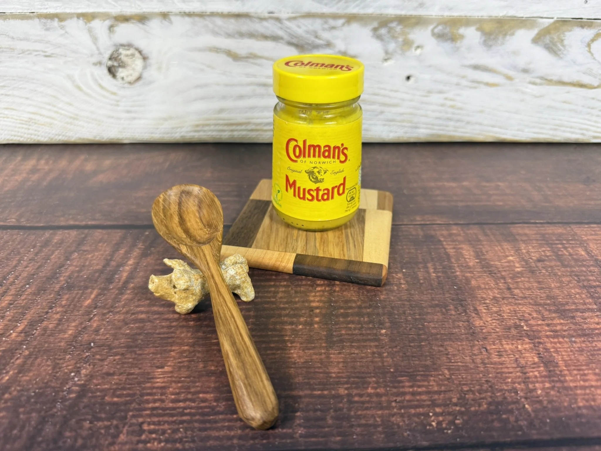 Hand-Carved Small Wooden Spoon The Brown Lion Bazaar.JPEG