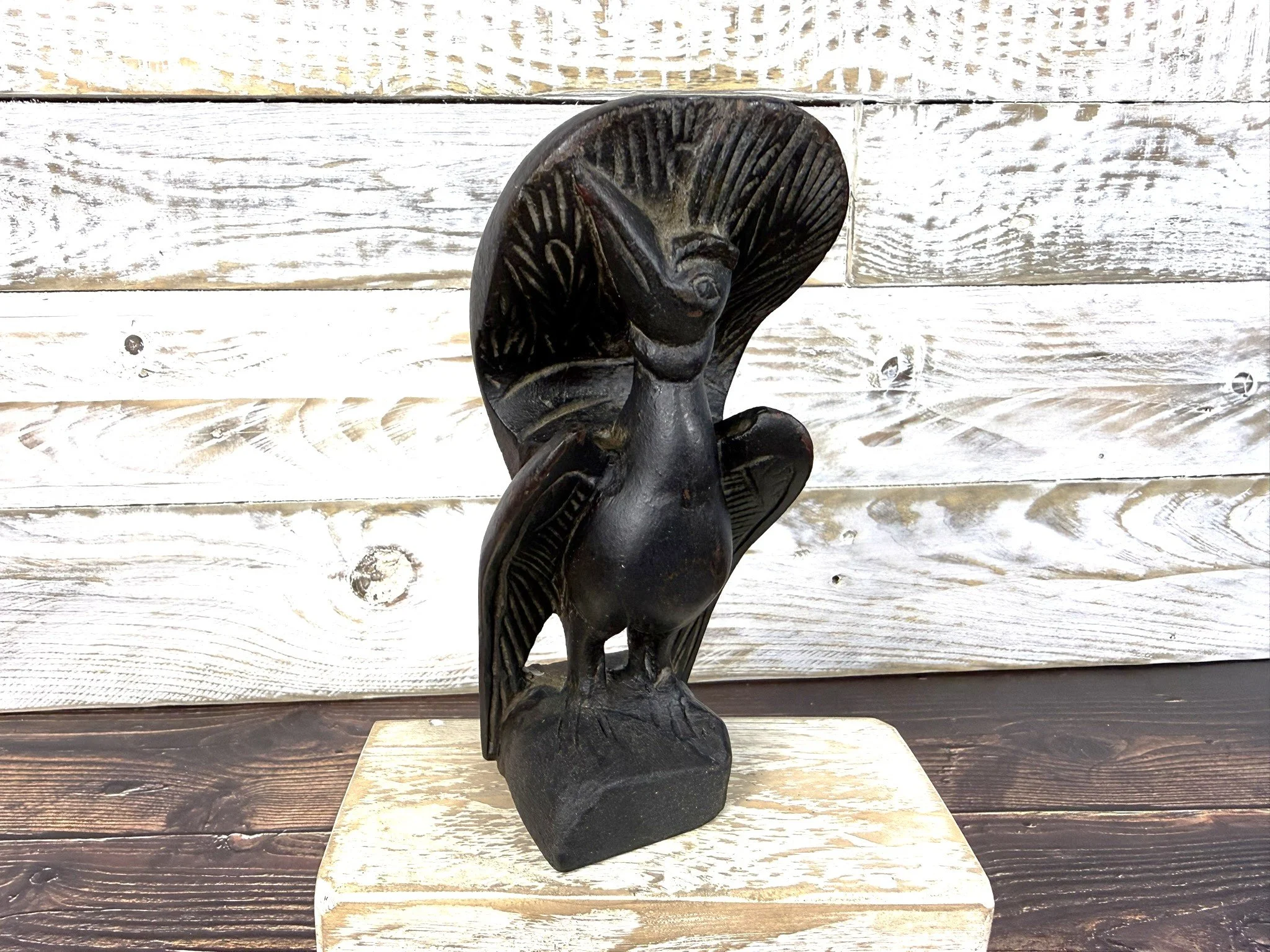 Burmese Temple Peacock