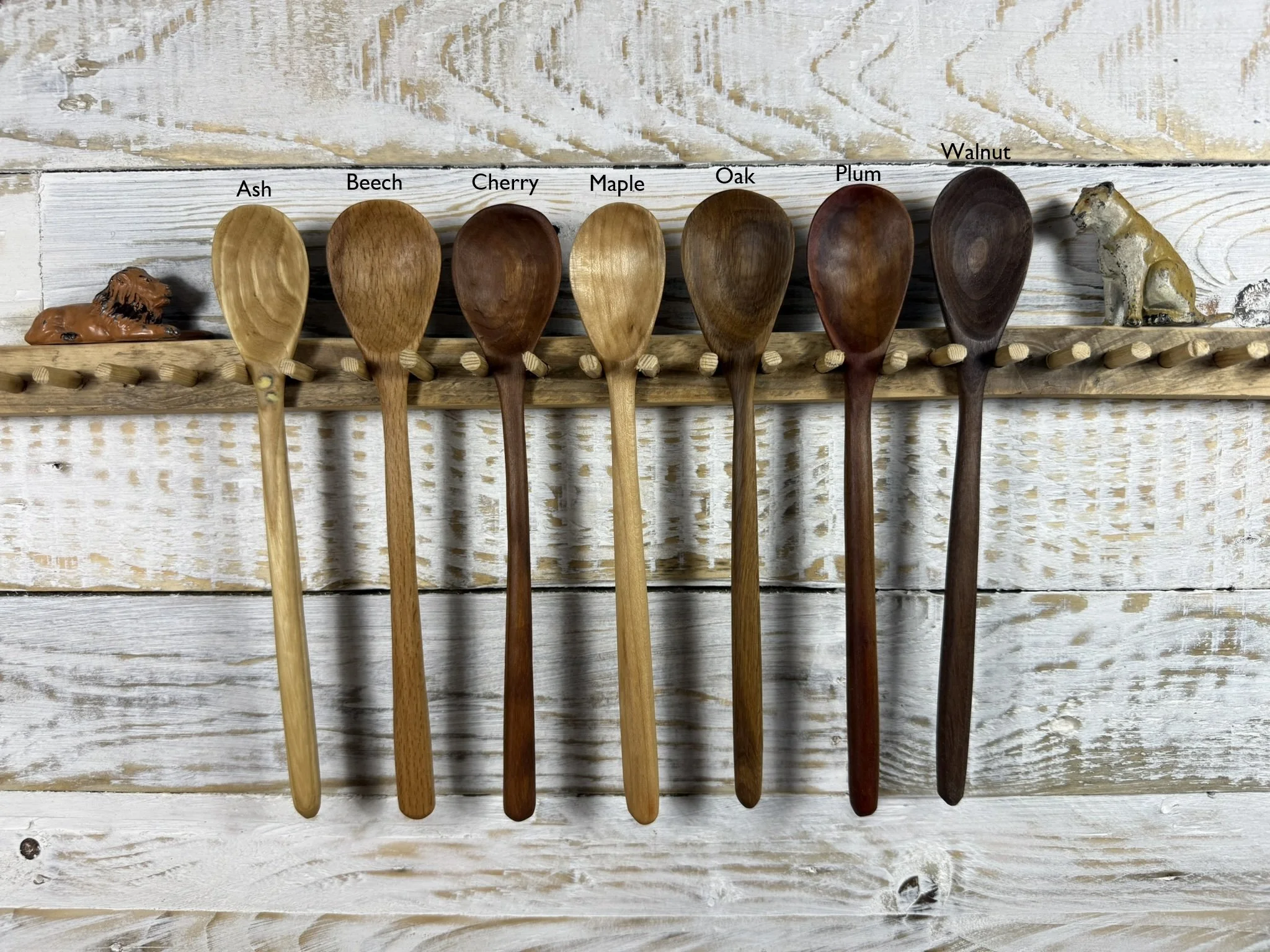 Handmade Wooden Tasting Spoons | Reclaimed Hardwood Kitchen Spoons