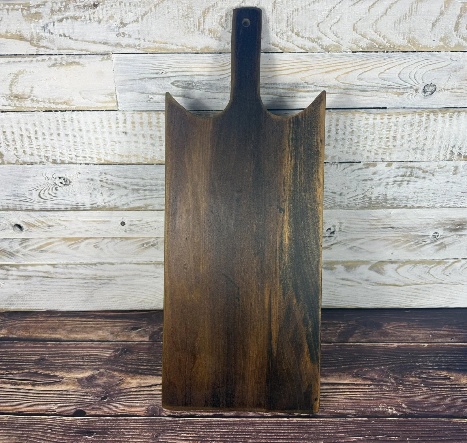 Hand-Carved Rustic Bread & Charcuterie Board Brown Lion Bazaar.JPEG