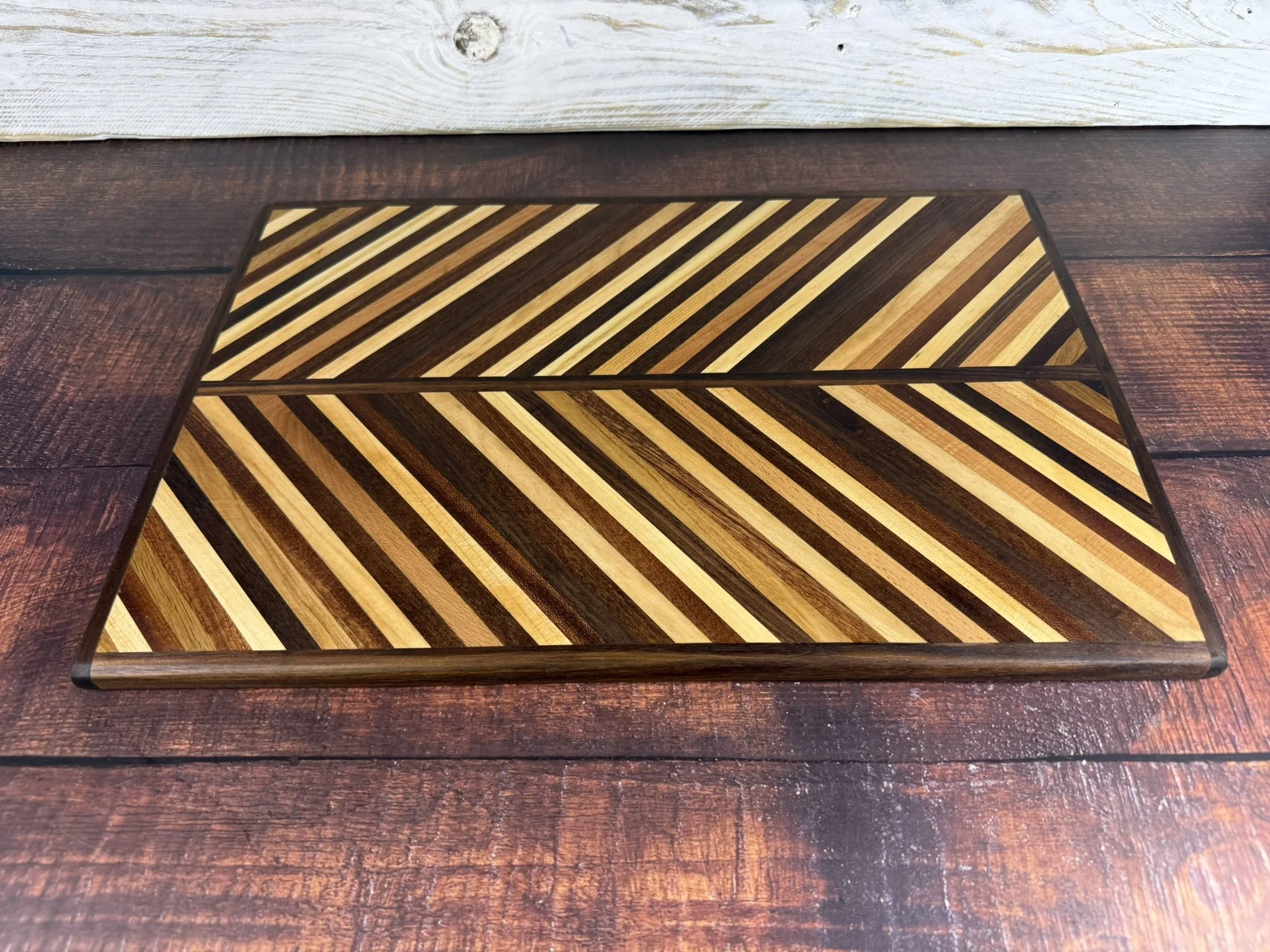 Handmade Reclaimed Wood Serving, Charcuterie & Cutting Boards – Unique Pattern Collection