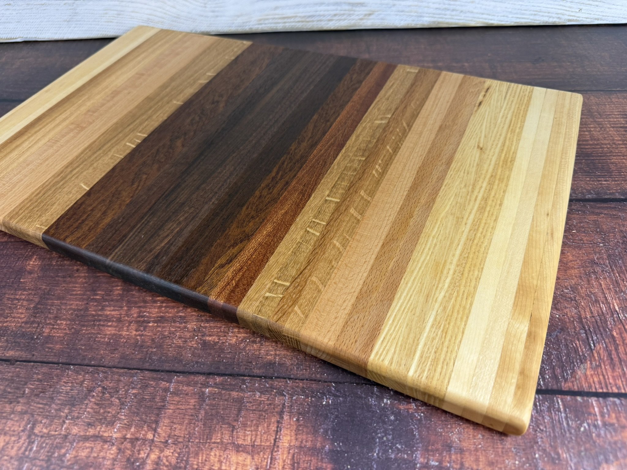 Handmade Reclaimed Wood Serving, Charcuterie & Cutting Boards – Unique Pattern Collection