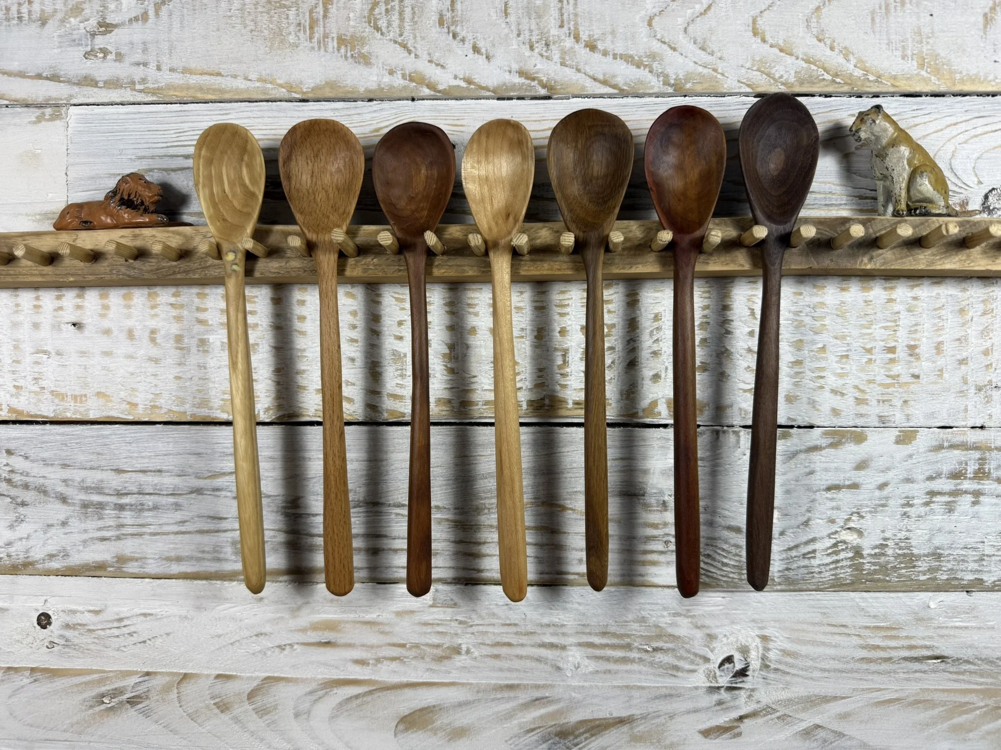 Handmade Wooden Tasting Spoons | Reclaimed Hardwood Kitchen Spoons